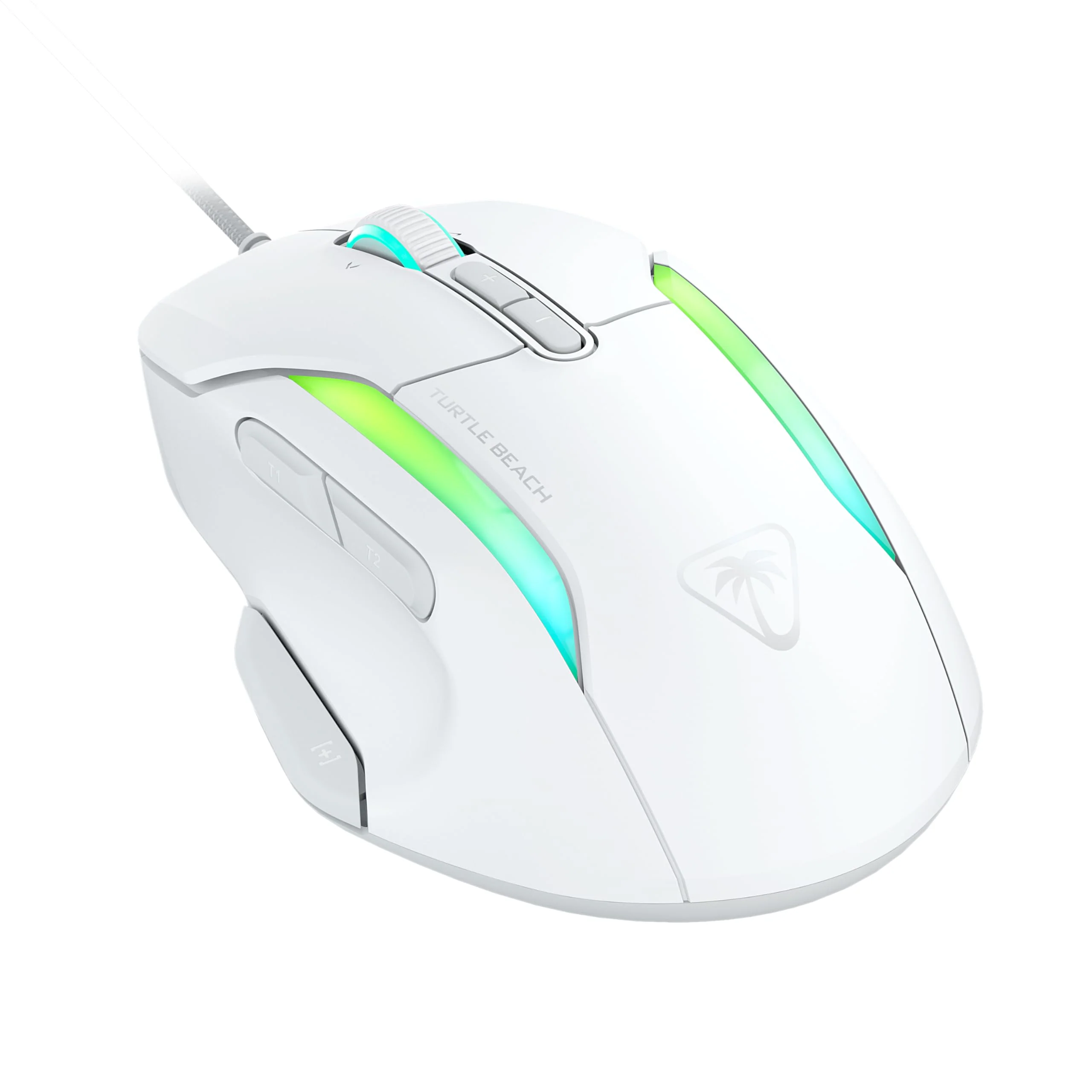 Turtle Beach Kone II – Ergonomische RGB-Gaming-Maus, 26K DPI Optischer Sensor, optische Schalter mit 100 Mio. klick-Lebensdauer, 23 programmierbare Funktionen, 4D-Scroll-Rad, Weiß - Image 11
