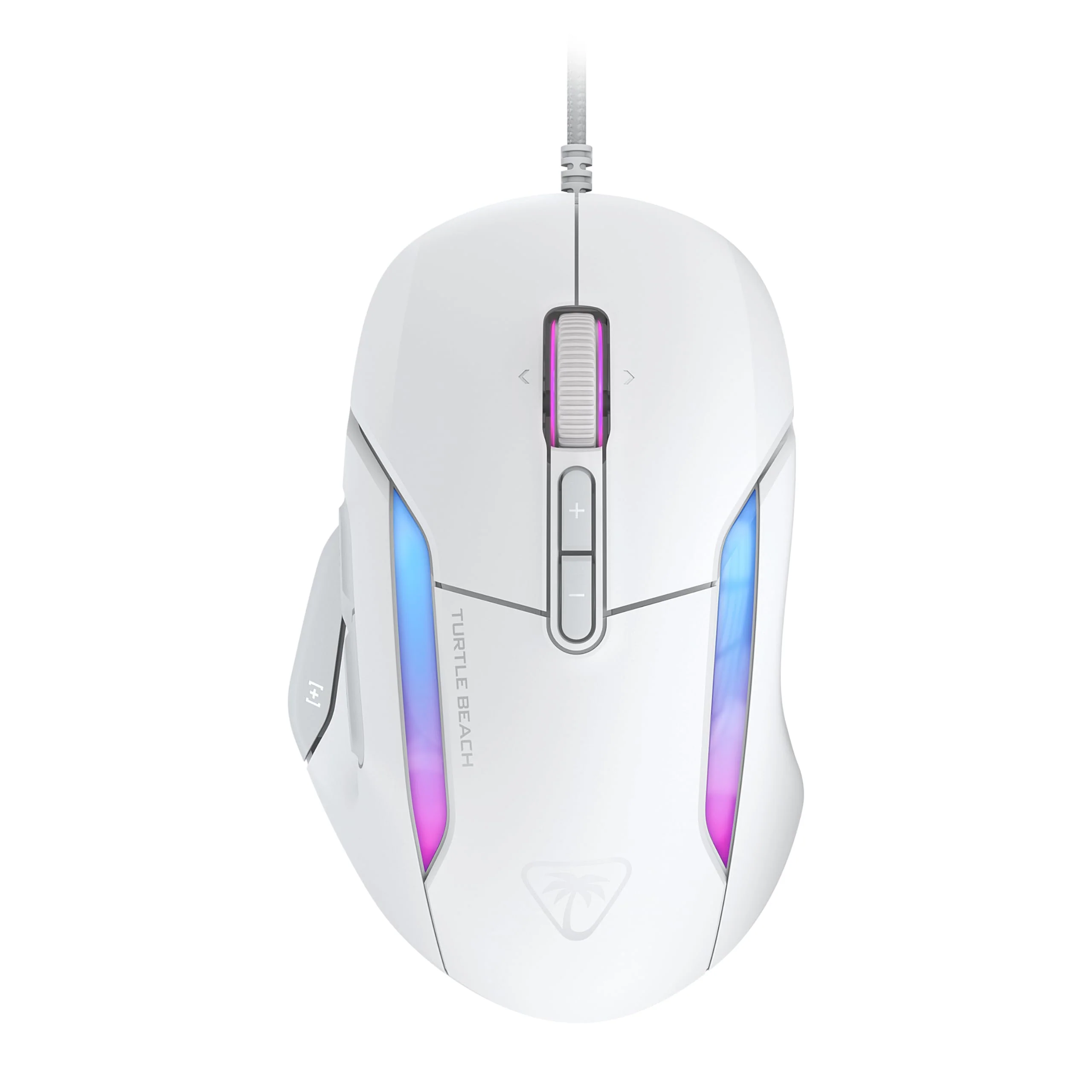 Turtle Beach Kone II – Ergonomische RGB-Gaming-Maus, 26K DPI Optischer Sensor, optische Schalter mit 100 Mio. klick-Lebensdauer, 23 programmierbare Funktionen, 4D-Scroll-Rad, Weiß - Image 12