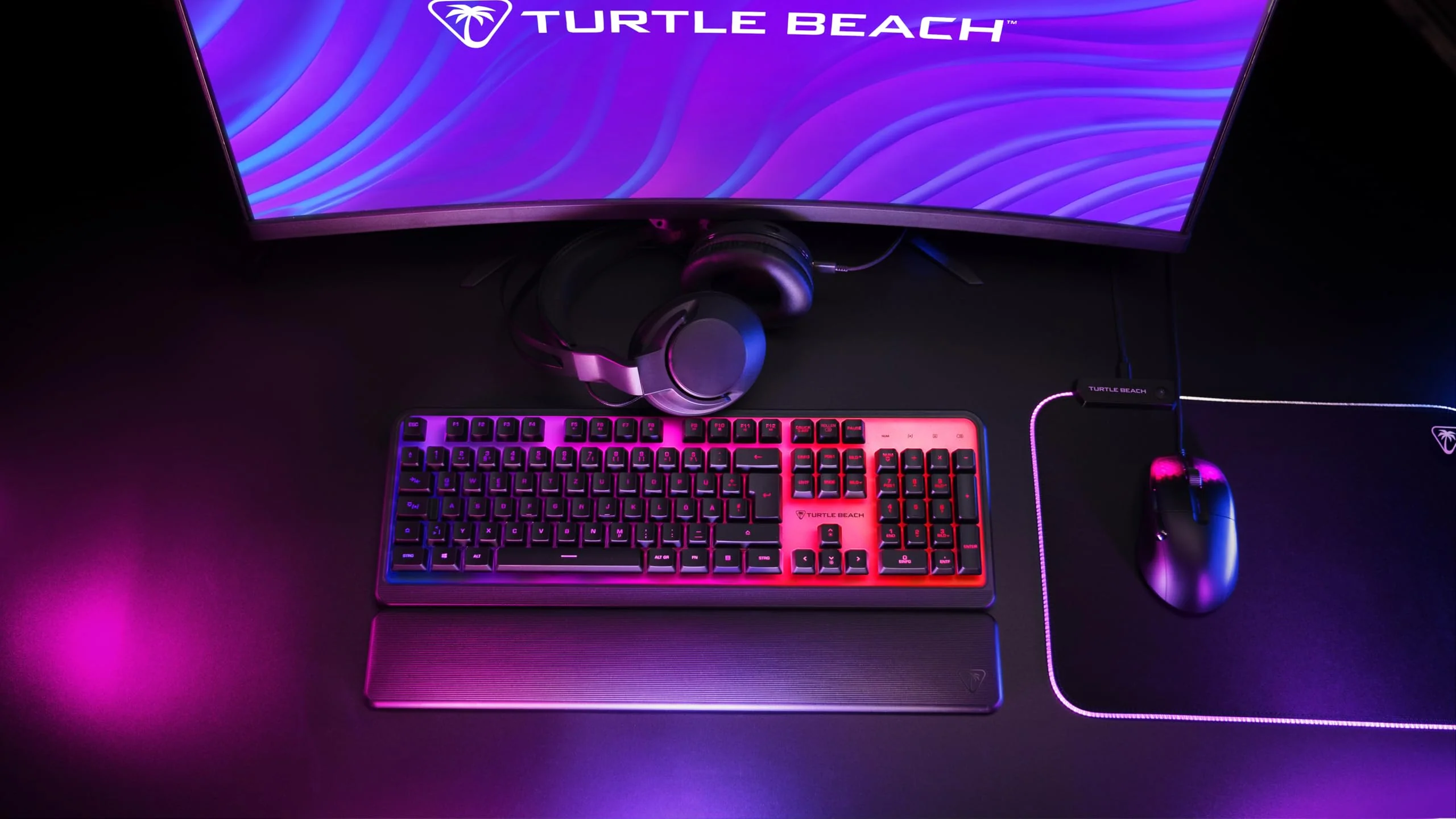 Turtle Beach Magma - Membrane RGB Gaming Keyboard mit Membrantasten, Advanced Anti-Ghosting, Easy-Shift Technologie, RGB-Beleuchtung, abnehmbare Handballenauflage - Image 13