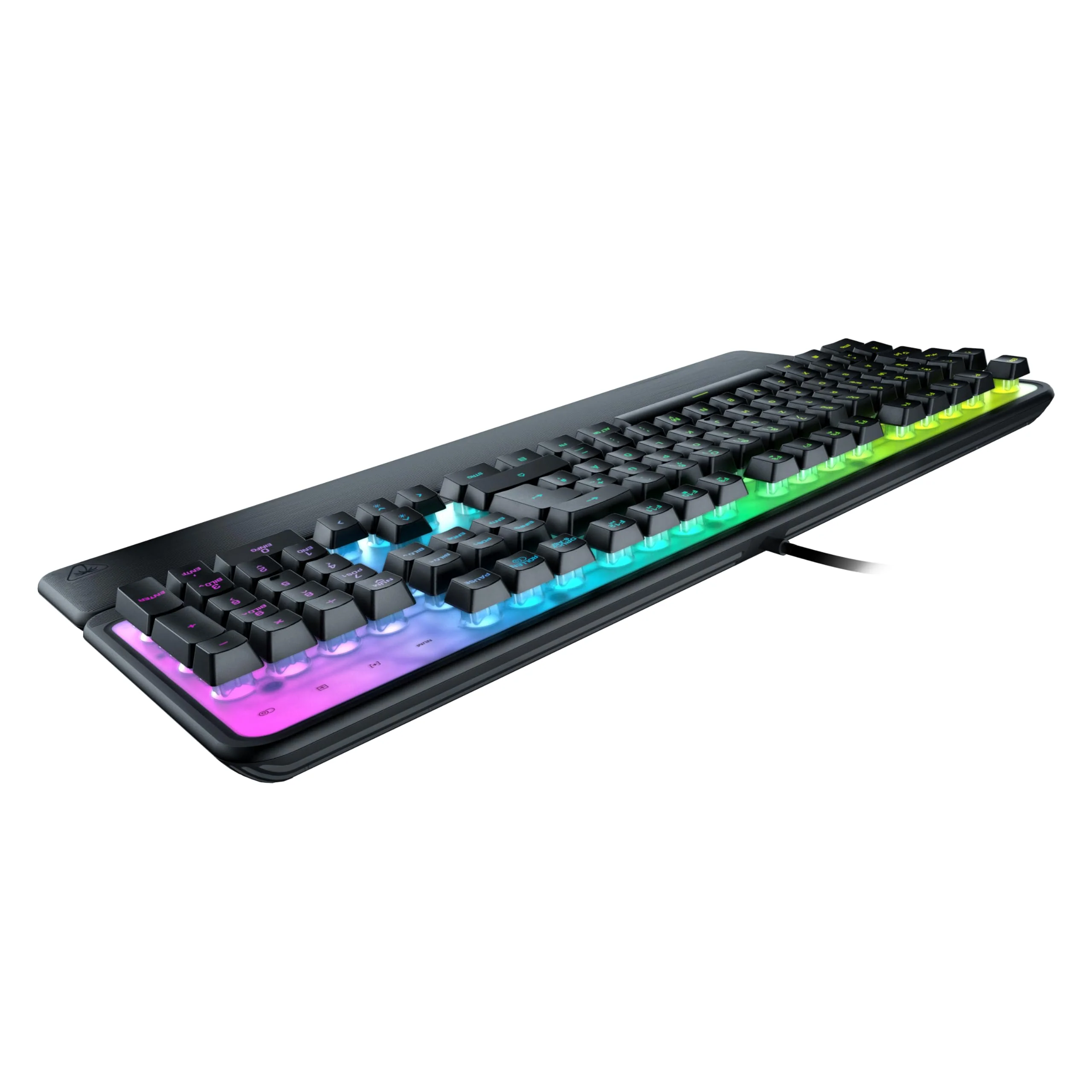 Turtle Beach Magma - Membrane RGB Gaming Keyboard mit Membrantasten, Advanced Anti-Ghosting, Easy-Shift Technologie, RGB-Beleuchtung, abnehmbare Handballenauflage - Image 4
