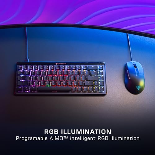 Turtle Beach Pure SEL – Ultraleichte, ergonomische RGB-Gaming-Maus, optischer 8K DPI-Sensor, mechanische Schalter, PTFE-Gleitelemente, RGB-Beleuchtung - Schwarz - Image 24