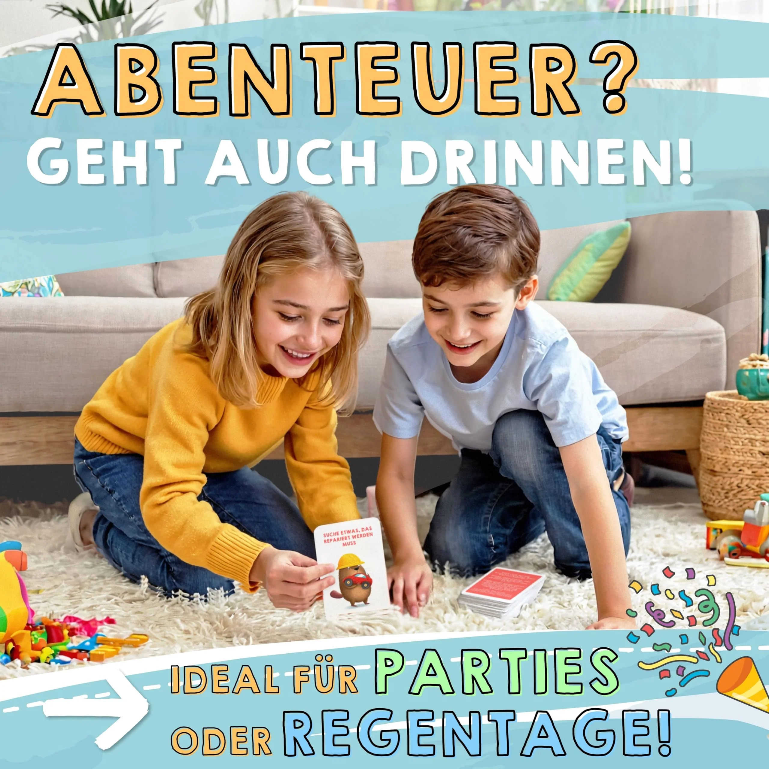 TWIVEE - Indoor Schatzsuche Karten für Kinder - Finde Es Suchspiel - Spiele ab 3, 4, 5, 6, 7, 8, 9 Jahren - Entdeckerkarten Kinder - Gefunden - Lernspiel & Geschenk für Mädchen und Jungen - Image 3