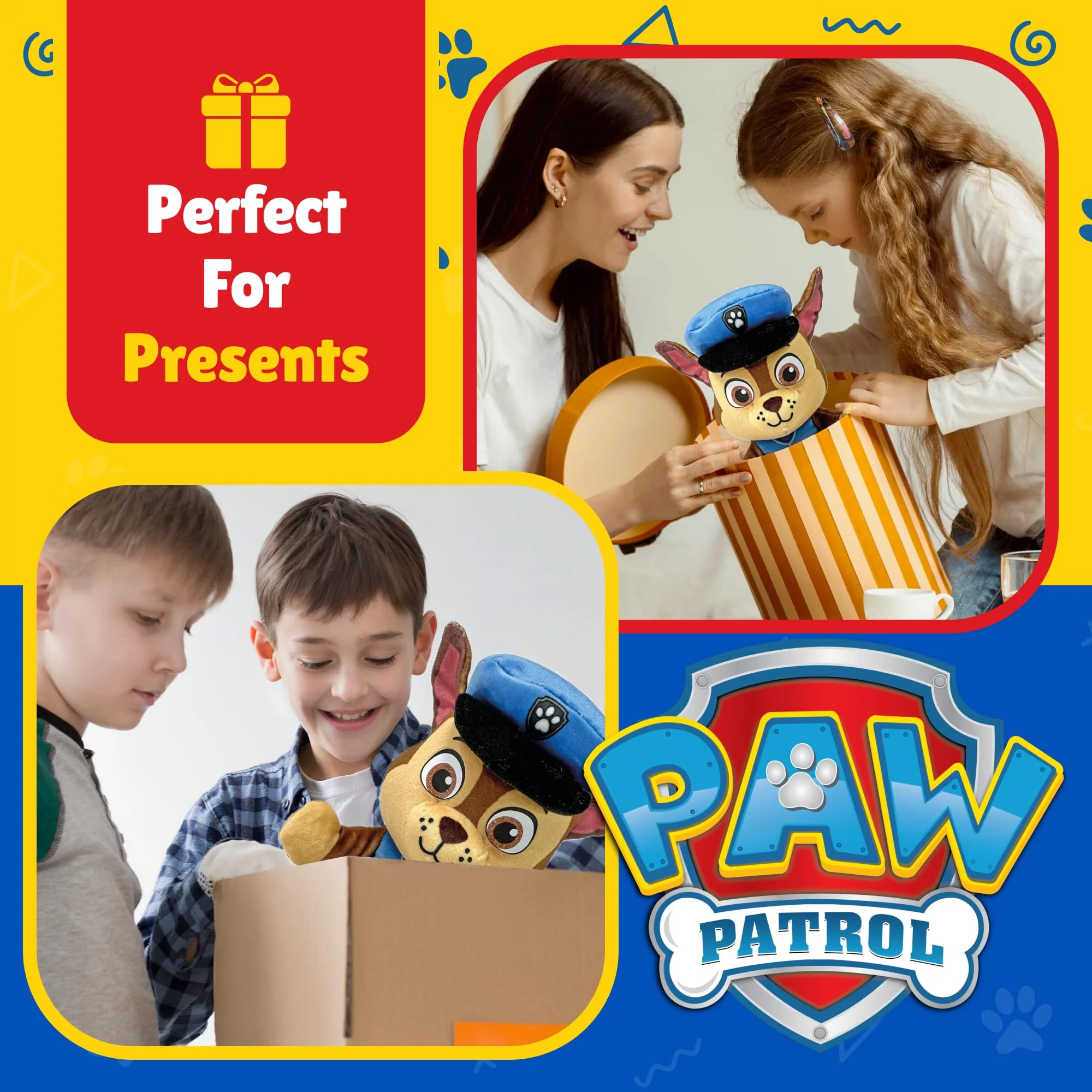 TY Chase Paw Patrol Weiches Plüschtier für Kinder, Kuschelteddy, Sammlerstück Stofftier, Beanie Babies Serie, Regular - Image 3