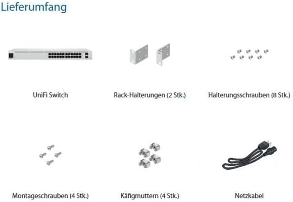 Ubiquiti Switch UniFi USW-24 (24 x 10/100/1000 2 x SFP) - Image 4