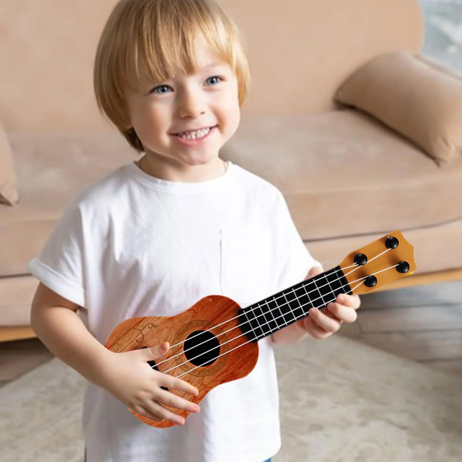 Ukulele Anfänger - Musikinstrumente Bildungsspielzeug, Anti - -Mini -Lerninstrument für im Vorschulalter, Mädchen, Anfänger Mädchen | Spielzeug Anti-Spielzeug - Image 8