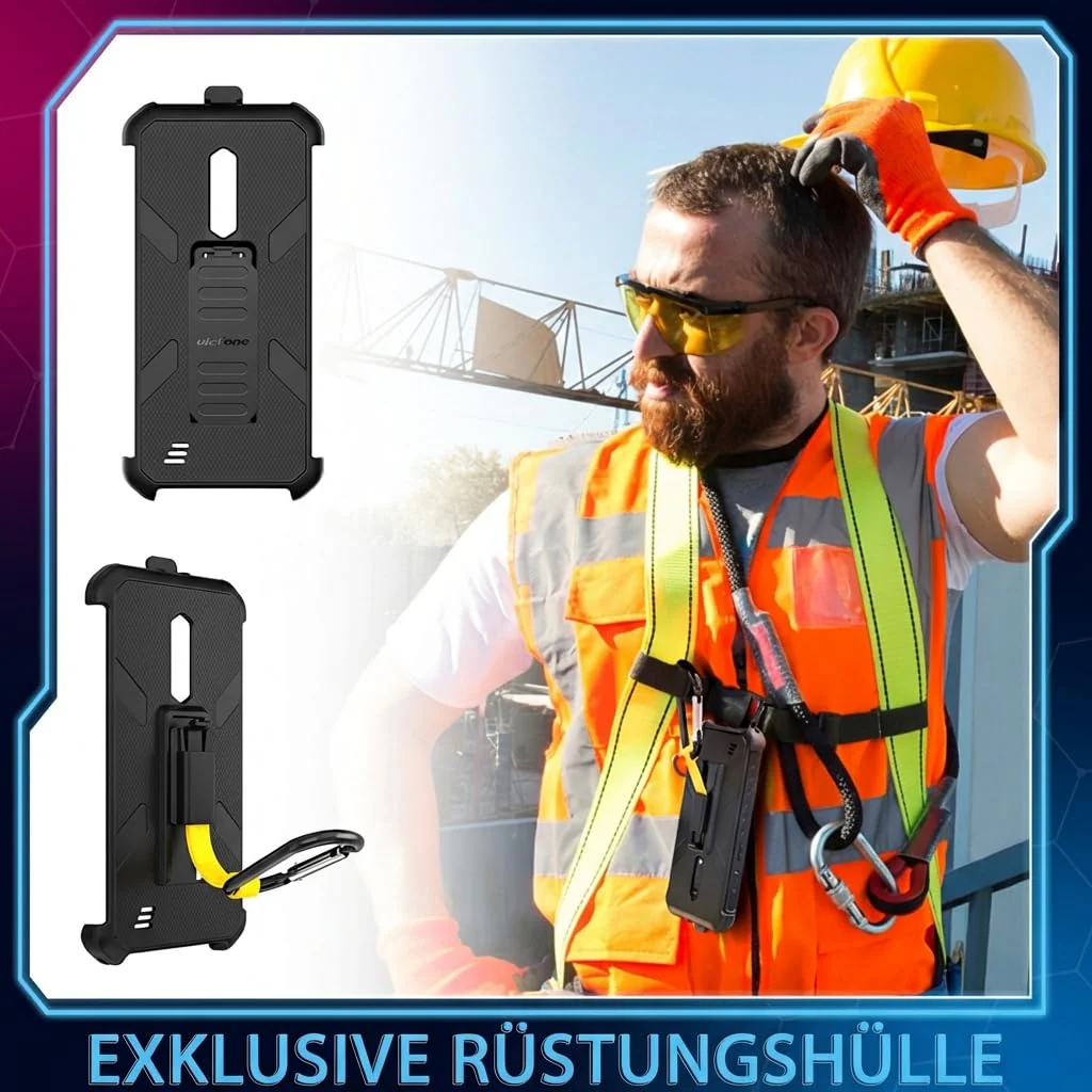 Ulefone Armor X12 Pro Outdoor Handy, Android 15,Octa-Core Prozessor 8GBRAM+64GBROM, Outdoor Smartphone Ohne Vertrag, Kamera 13 MP, 5,45 Zoll HD+ Baustellenhandy, Akku4860mAh, 4GDual SIM/NFC/GPS/IP69K - Image 2