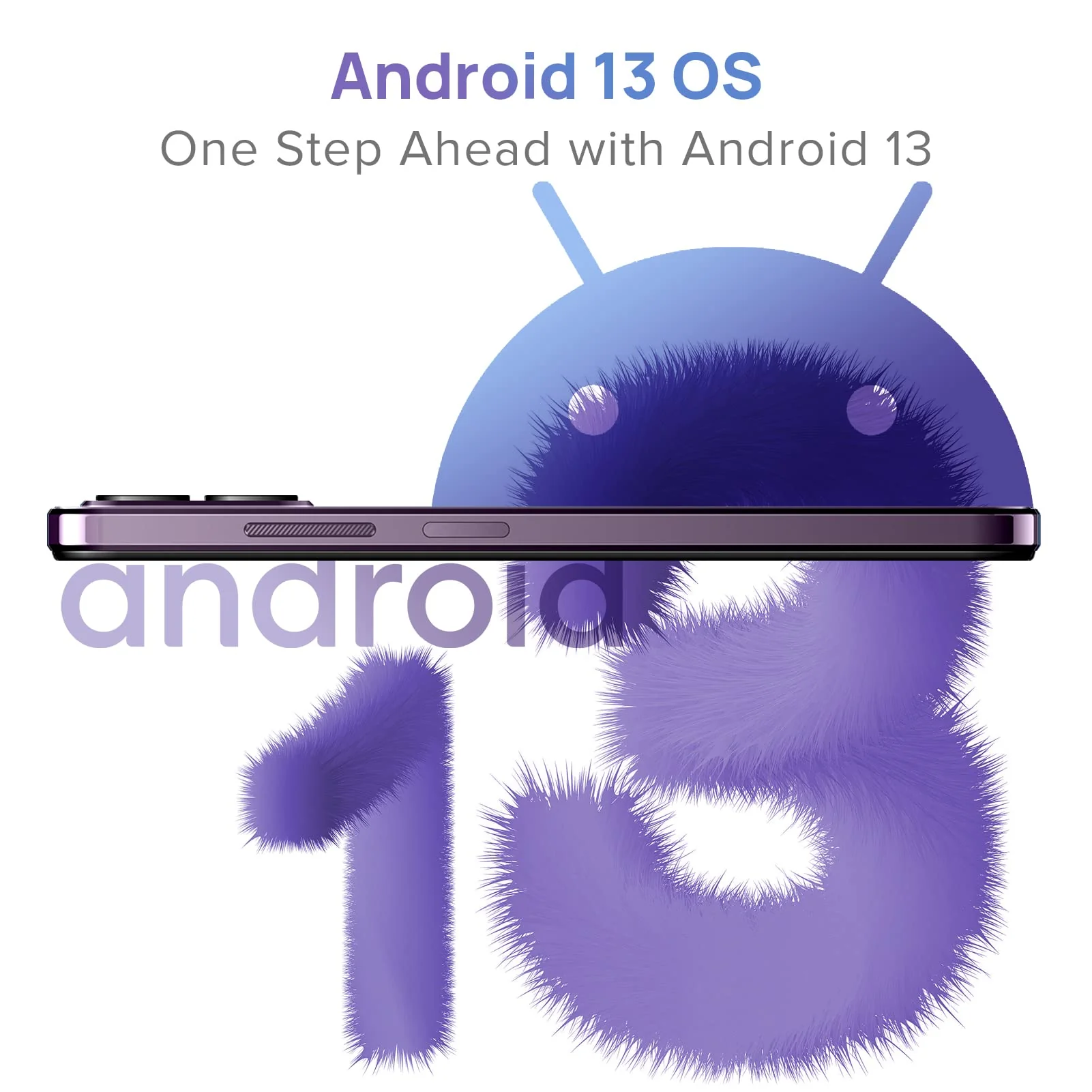 Ulefone Note 16 Pro(16GB+512GB) Smartphone Ohne Vertrag,Octa Core 6.52" HD+ Display Android 13 Handy,4400mAh 50MP+8MP Kamera,Fingerabdruck,GPS,OTG Dual SIM,5G WiFi Volte,Simlockfreie Handys(Schwarz) - Image 5