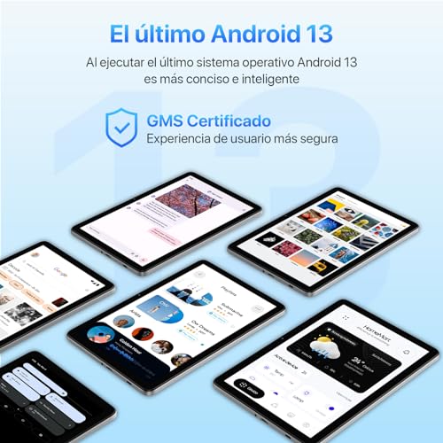 UMIDIGI G1 TAB 10.1 Zoll Tablet, Tablet Android, 8GB RAM (4GB+4GB), 64GB ROM(1TB TF), RK3562 Quad Core Gaming Tablets PC mit 6000 mAh Akku, 8MP+8MP, BT5.0, WiFi 6, GMS, Grau - Image 6