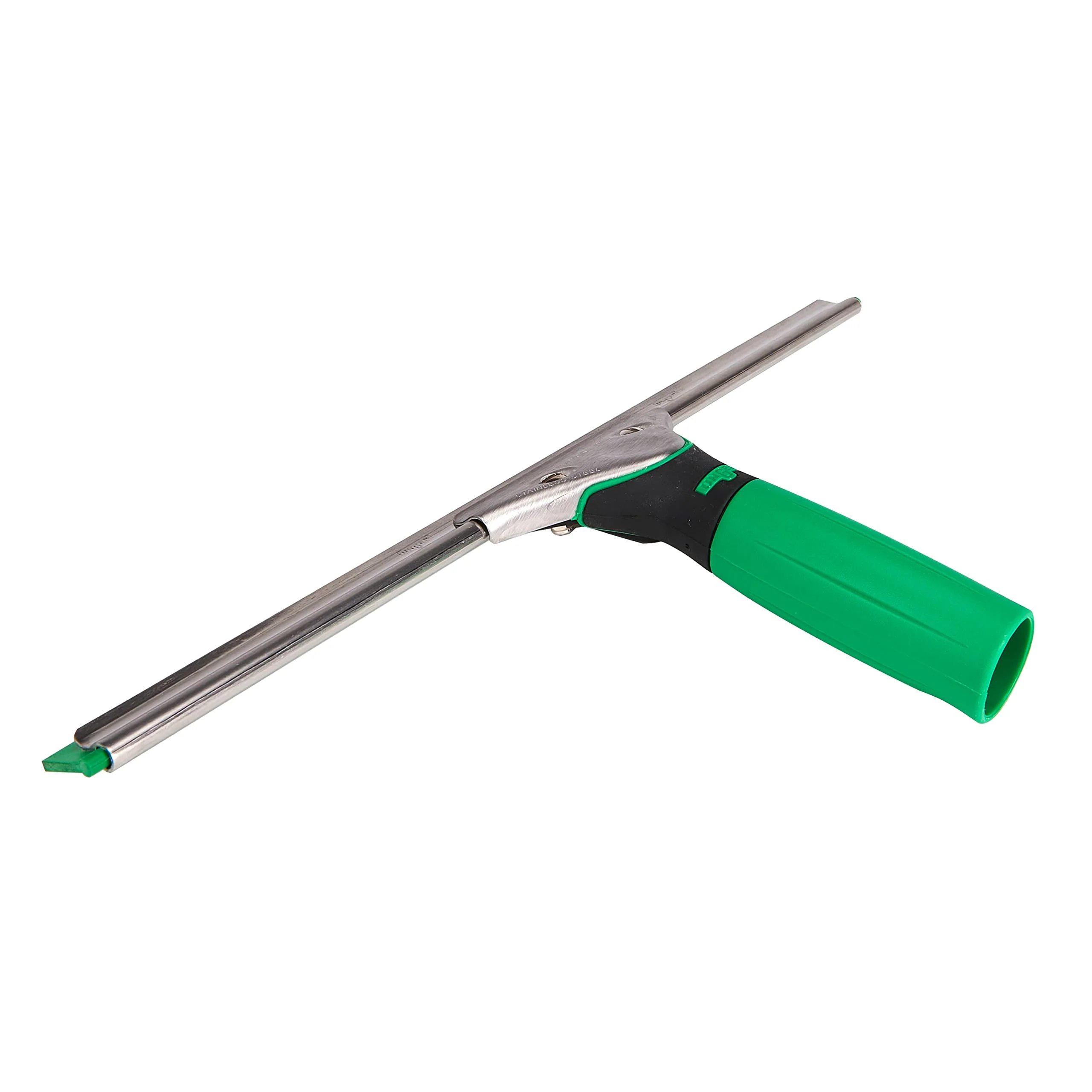 Unger ErgoTec Fensterwischer (Breite 35 cm, mit S-Schiene und grünem Wischergummi, streifenfreie Fenstereinigung) ES35G - Image 6