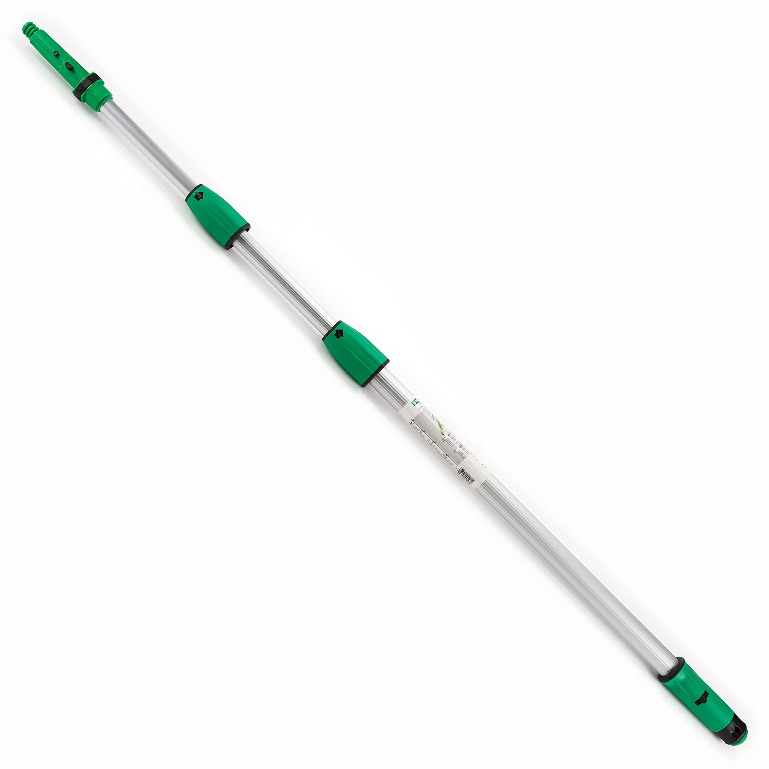 UNGER OptiLoc Teleskopstange 4,50 cm (kompatibel mit UNGER Fensterreinigungswerkzeugen, ergonomischer Griff, Anti-Rutsch-Endkappe, 2-Komponenten Drehverschluss) ED450 - Image 3