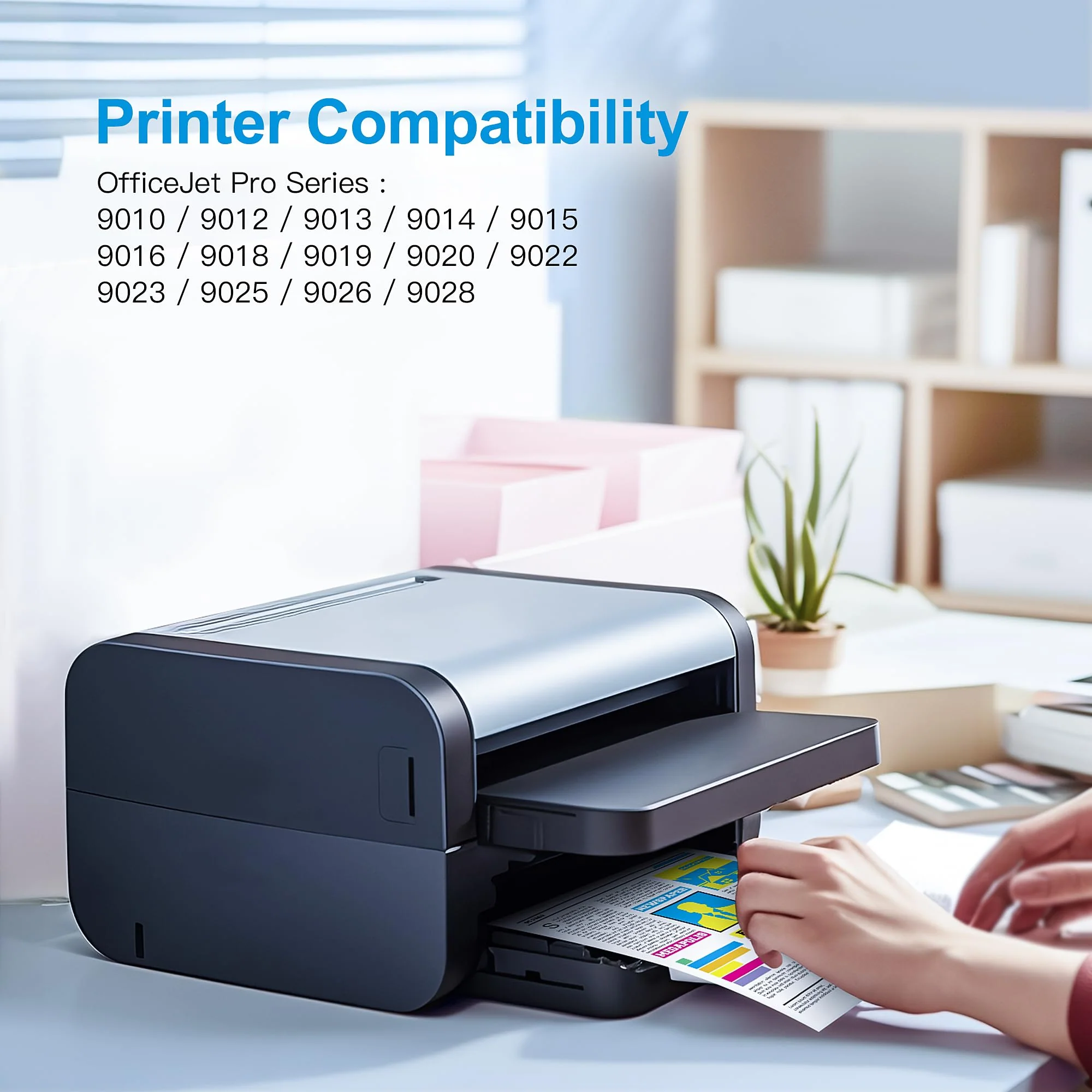 Uniwork 963XL Druckerpatronen Multipack Kompatibel für HP 963 Patronen für Officejet Pro 9010 9012 9020 9013 9014 9015 9016 9018 9019 9022 9025 (4er-Pack) - Image 2