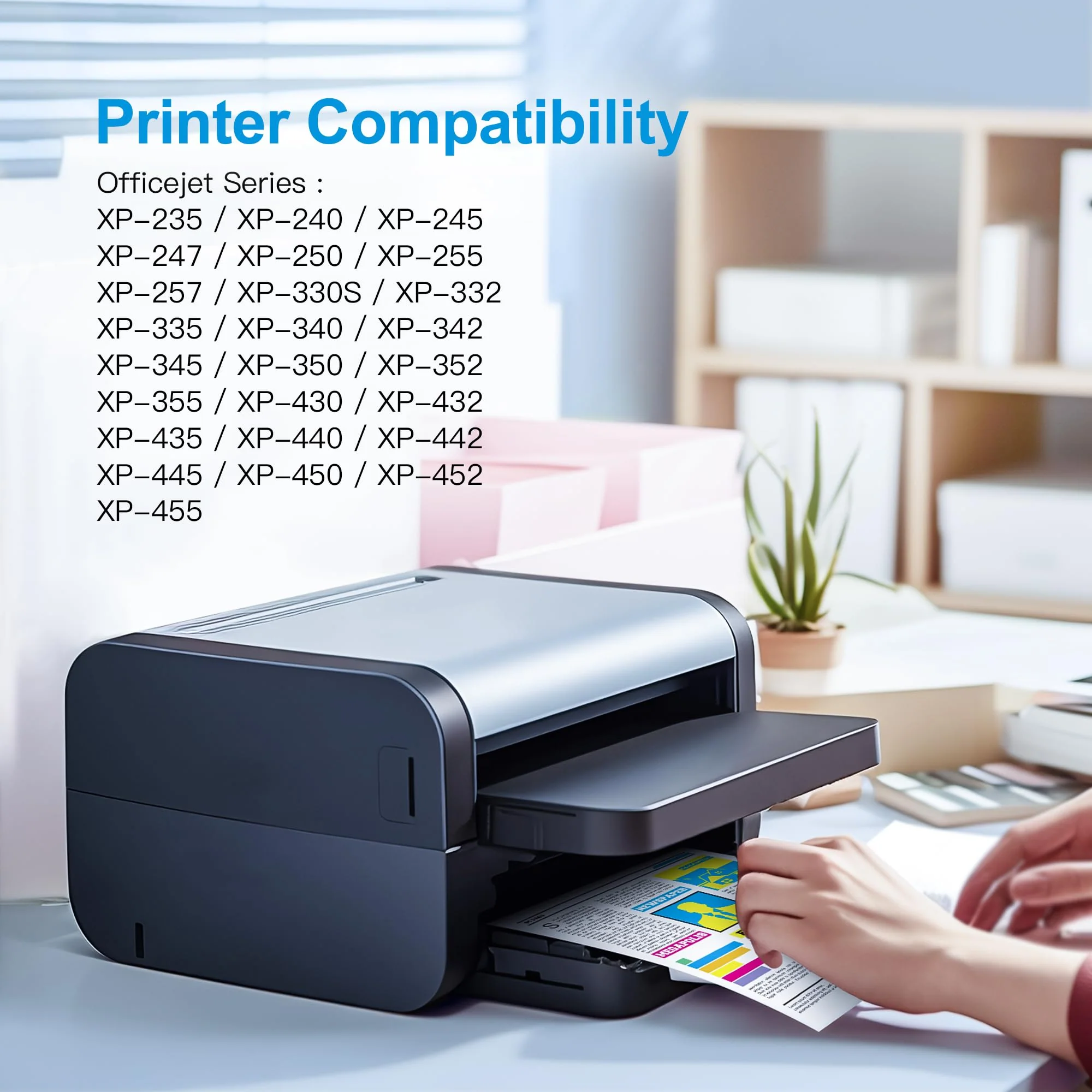 Uniwork Multipack 29 XL Patronen Ersatz für Epson 29XL Druckerpatronen für Epson XP-342 XP-332 XP-442 XP-245 XP-352 XP-345 XP-445 XP-235 XP-455 XP-435 XP-432 XP-335 (3 Schwarz,1 Cyan,1 Magenta,1 Gelb) - Image 5