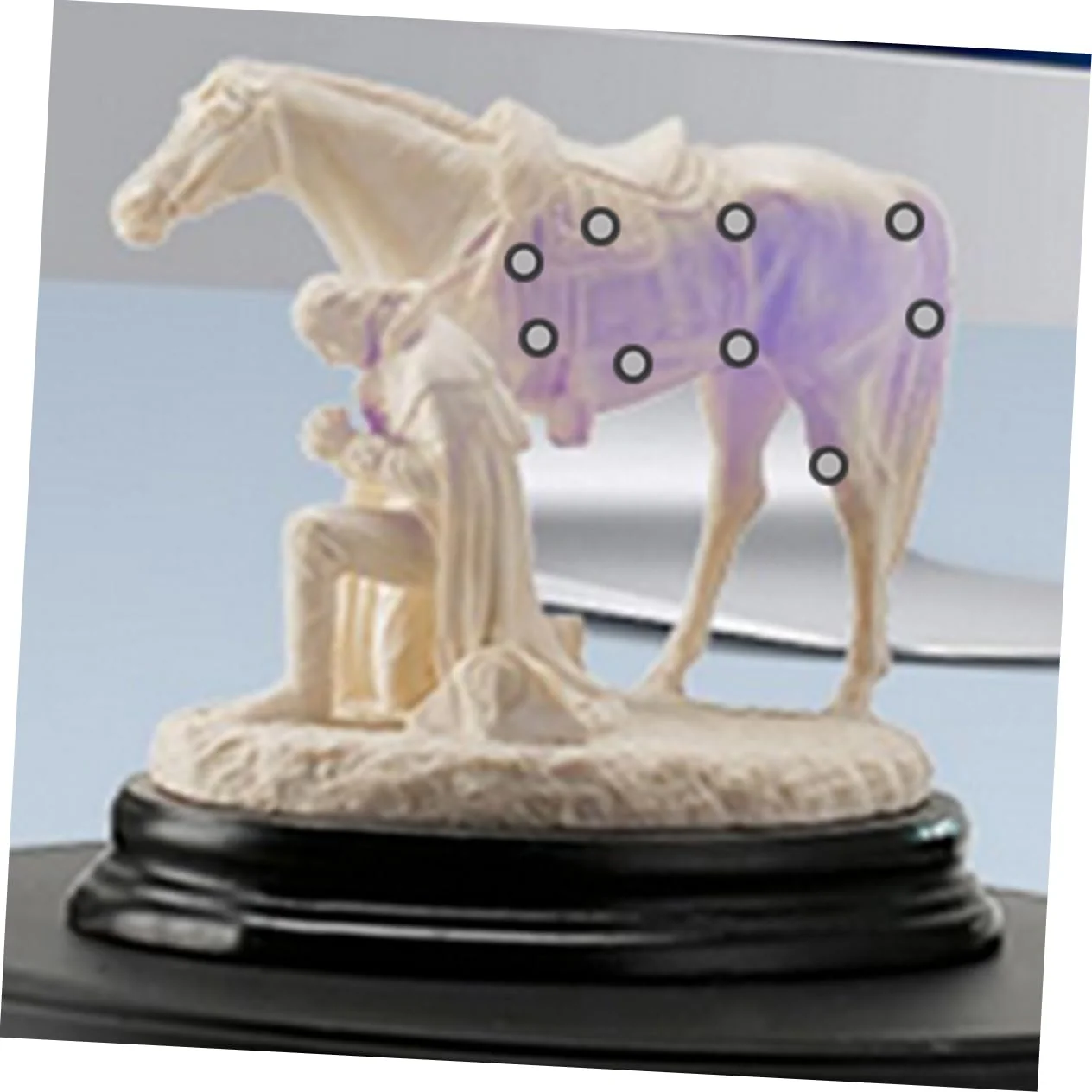 Uonlytech 15 Blatt Scanner Reflektionsfolienaufkleber 3D Scan Referenzpunkte Reflektionsfolienpunkt 3D Scan Reflektionspunkte 3D Scanmarkierungszubehör Verdicken Das Haustier - Image 11