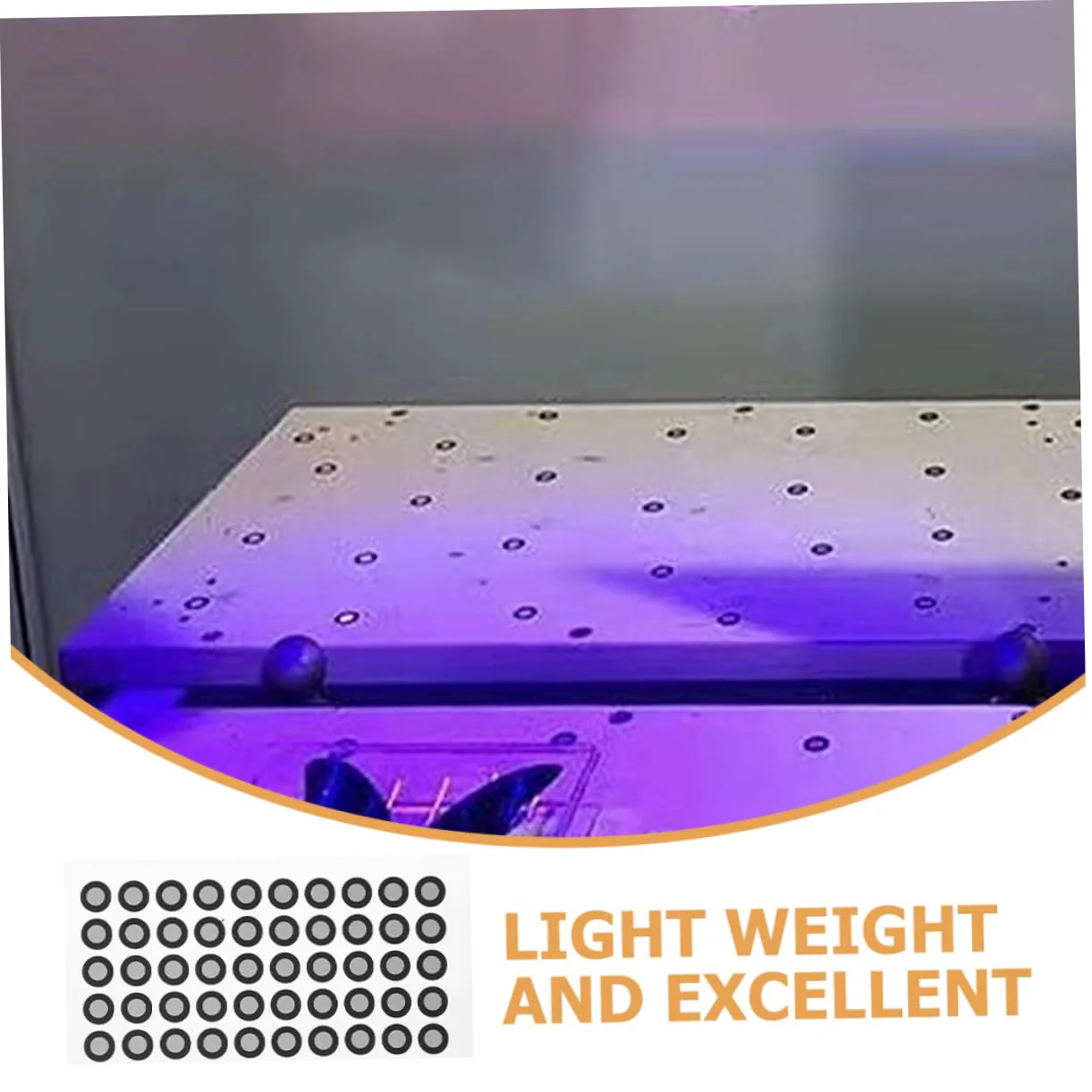 Uonlytech 15 Blatt Scanner Reflektionsfolienaufkleber 3D Scan Referenzpunkte Reflektionsfolienpunkt 3D Scan Reflektionspunkte 3D Scanmarkierungszubehör Verdicken Das Haustier - Image 8