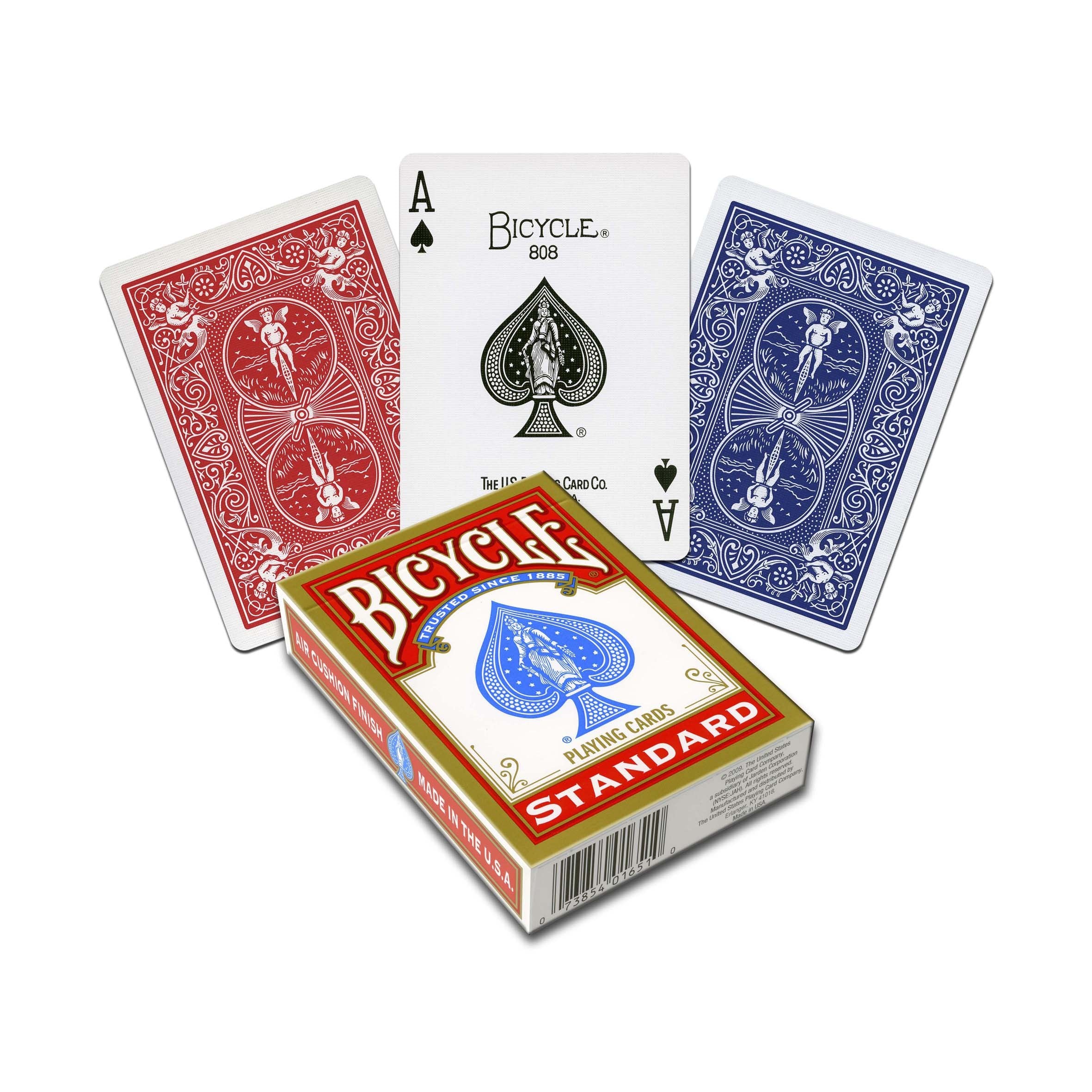 US Playing Card Co. 1033762 , Bicycle Standard Kartenspielen, Farblich sortiert (Rot/blau), 17mm x 66mm x 92mm - Image 5