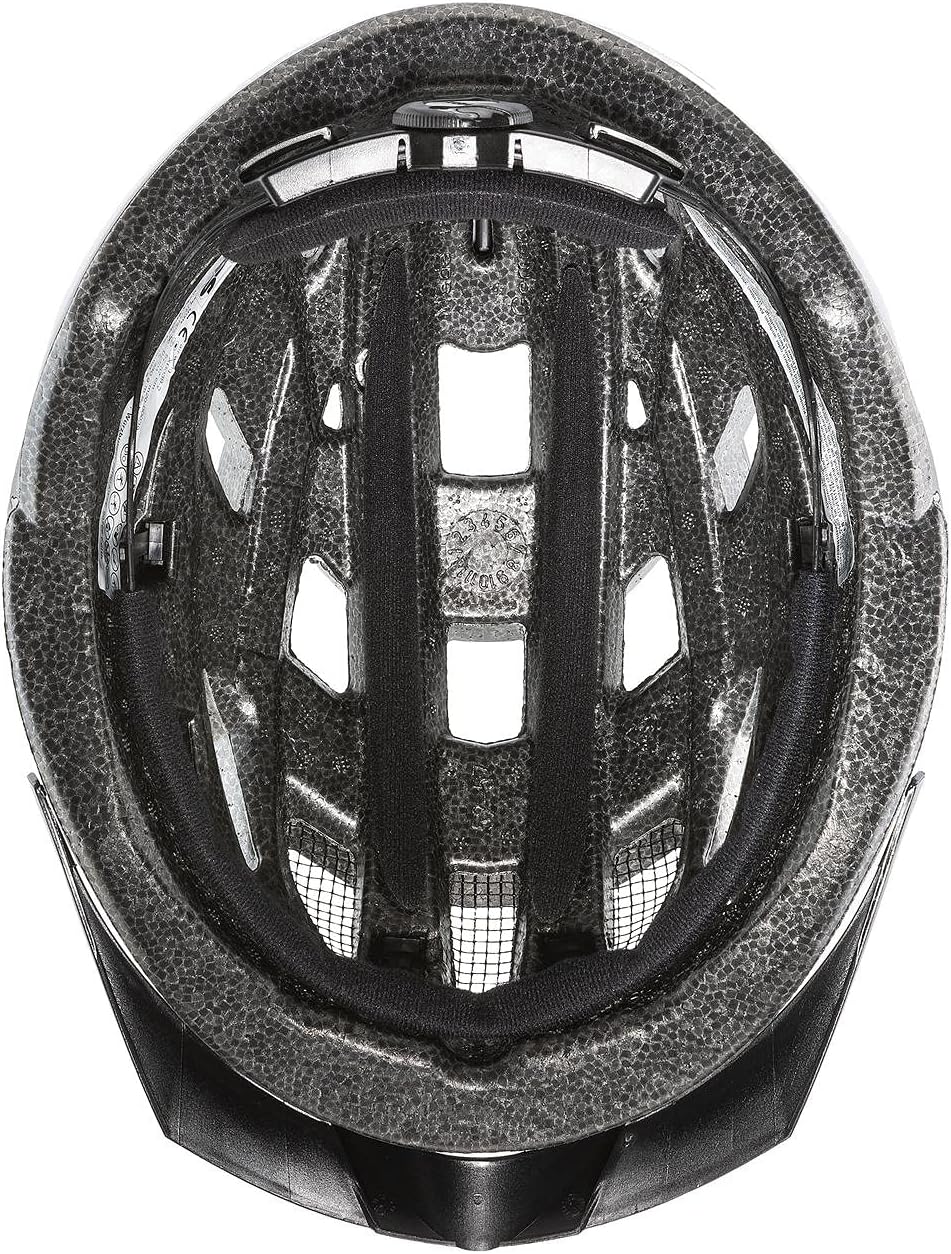 uvex air Wing - Leichter Allround-Helm für Damen und Herren - individuelle Größenanpassung - erweiterbar mit LED-Licht - Schwarz-grau -56-60 cm - Image 3