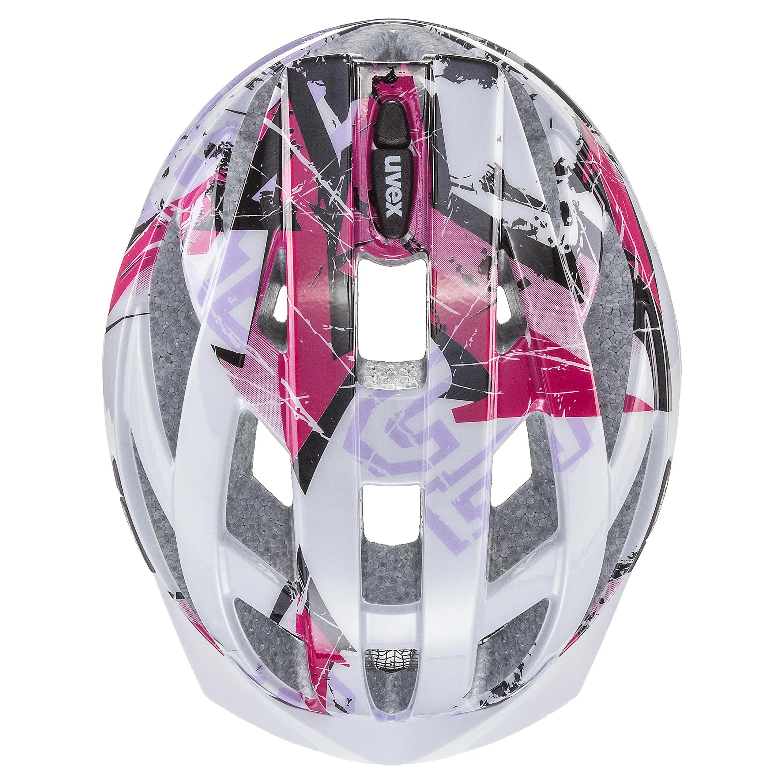uvex air wing - leichter Allround-Helm für Damen und Herren - individuelle Größenanpassung - erweiterbar mit LED-Licht - white-pink - 56-60 cm - Image 5