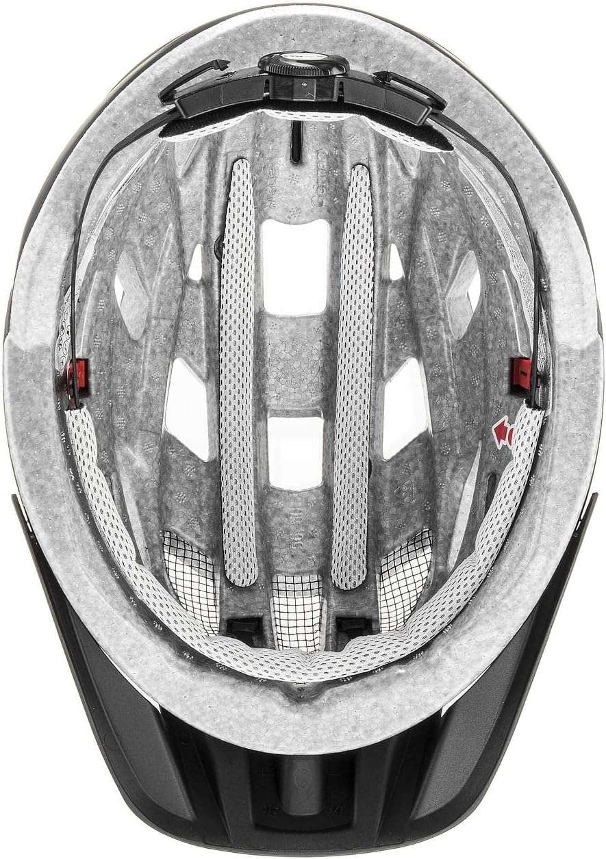 uvex i-vo cc - leichter Allround-Helm für Damen und Herren - individuelle Größenanpassung - erweiterbar mit LED-Licht - black matt - 56-60 cm - Image 5
