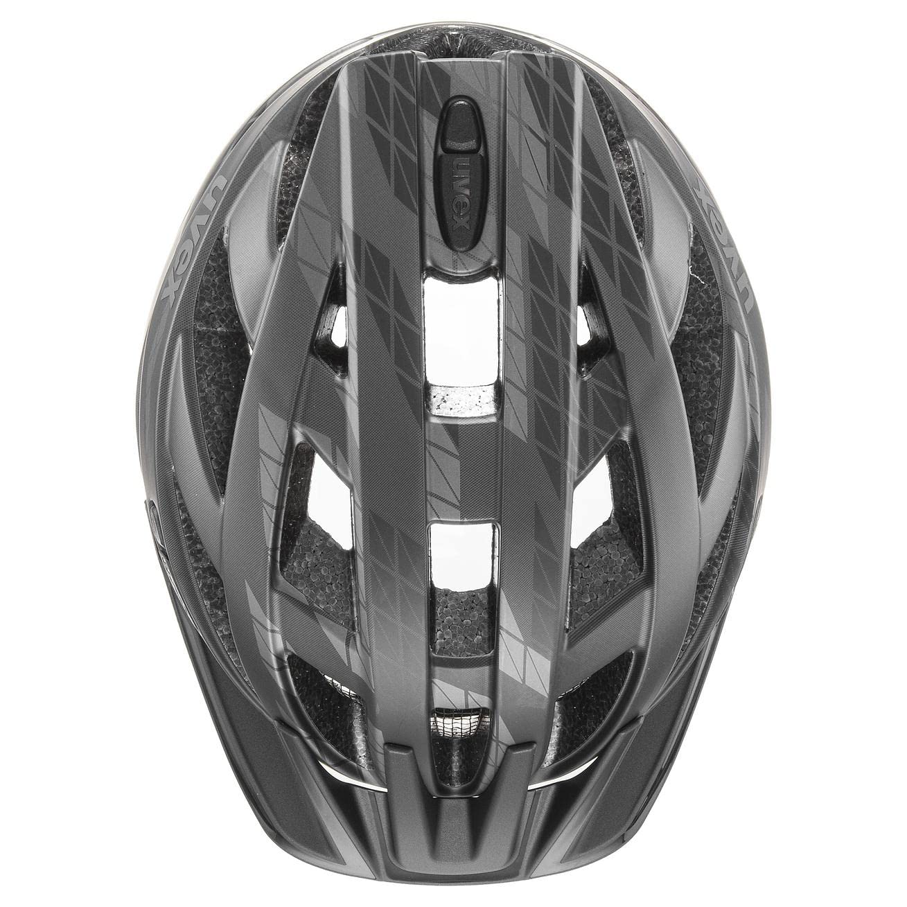 uvex i-vo cc - leichter Allround-Helm für Damen und Herren - individuelle Größenanpassung - erweiterbar mit LED-Licht - black-smoke matt - 52-57 cm - Image 9