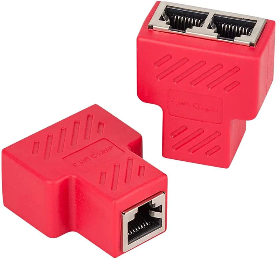 VANDESAIL 2 Pack LAN Splitter Verteiler, LAN Splitter 1 Auf 2, RJ45 Splitter LAN Switch 2Port, Ethernet Splitter Netzwerk Verlängerungen Adapter, LAN Kabel Splitter für Cat5e Cat6 Cat7 Cat8 Kabel - Image 7