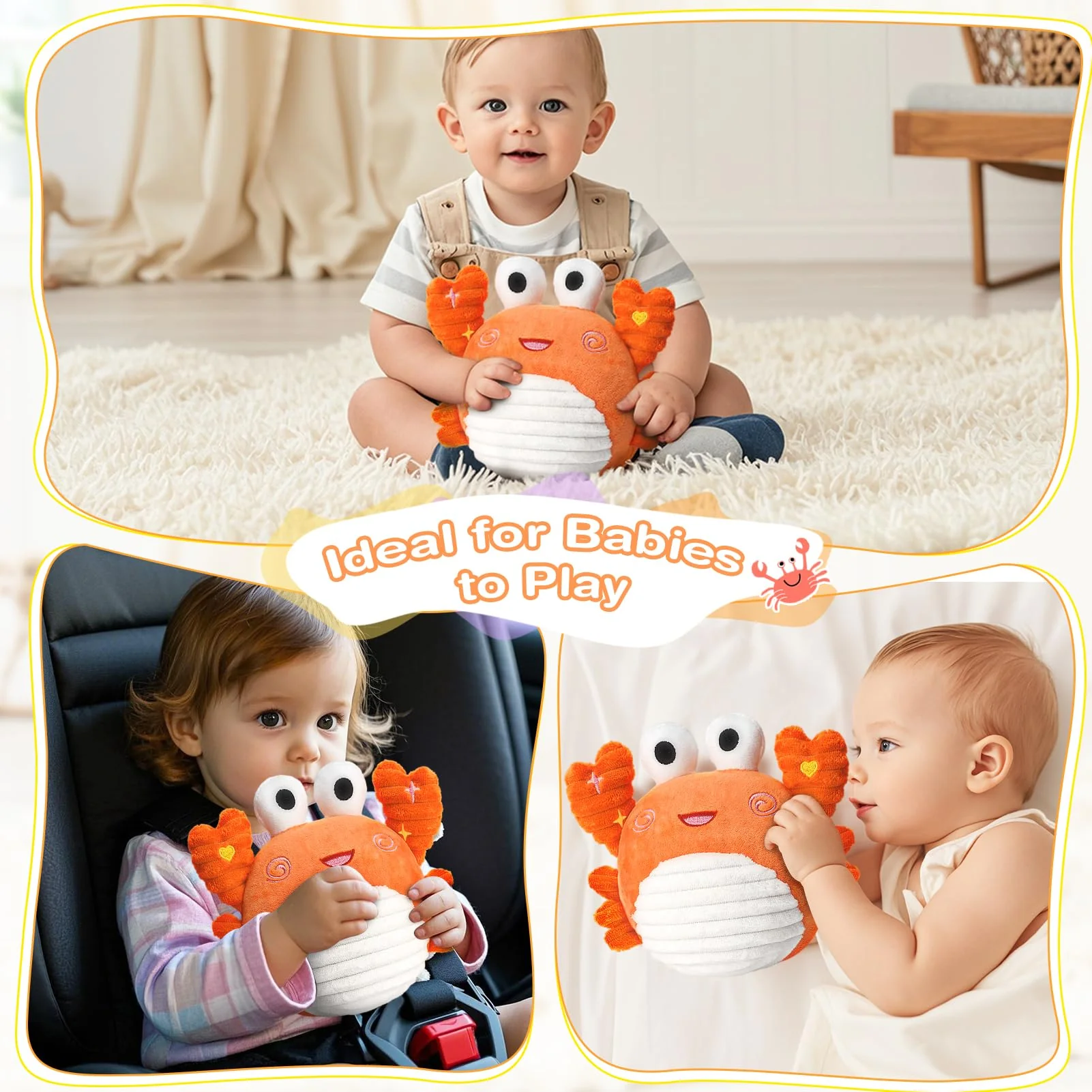 Vanplay Krabbe Baby Spielzeug, Baby Spielzeug 6 Monate Musikalische Krabbelspielzeug Geschenk 1 Jahr Junge Mädchen ab 6 8 9 10 11 12 Monate Geschenk - Image 7