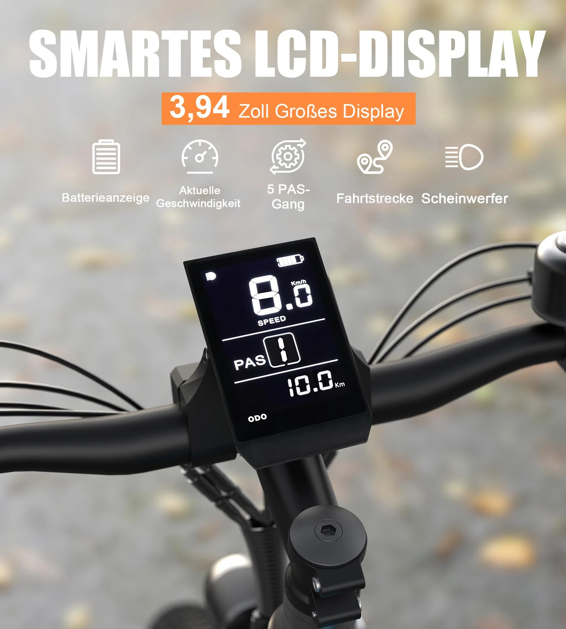 VARUN E Bike, 27.5 Zoll E-Bike Herren Damen mit 48V 13Ah(624Wh) Akku, Reichweite Max 100KM, 250W Motor, EBike Mountainbike mit 21-Gang, 5 Modi, LCD-Display, Elektrofahrrad Ebike mit EU-Konformes - Image 5