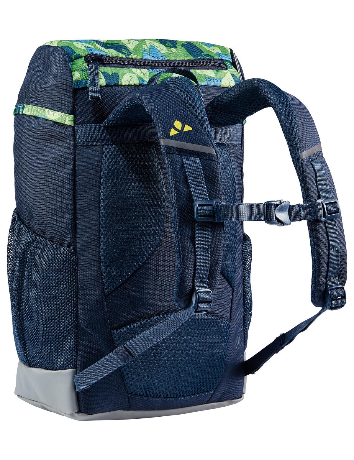 VAUDE Kinderrucksack Jungen & Mädchen Puck 10 Liter in grün, komfortabler Wanderrucksack Kinder, Wetterfester Schulrucksack mit Regenhülle & Lupe, viel Stauraum - Image 9