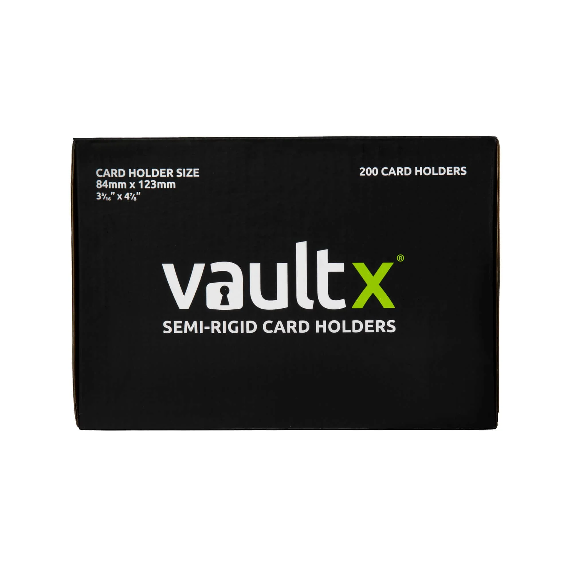 Vault X Halbstarre Trading-Kartenhalter, Feste Hüllen für TCG- und Sportkarten-Bewertungen, Kartenhüllen (200er Pack) - Image 8