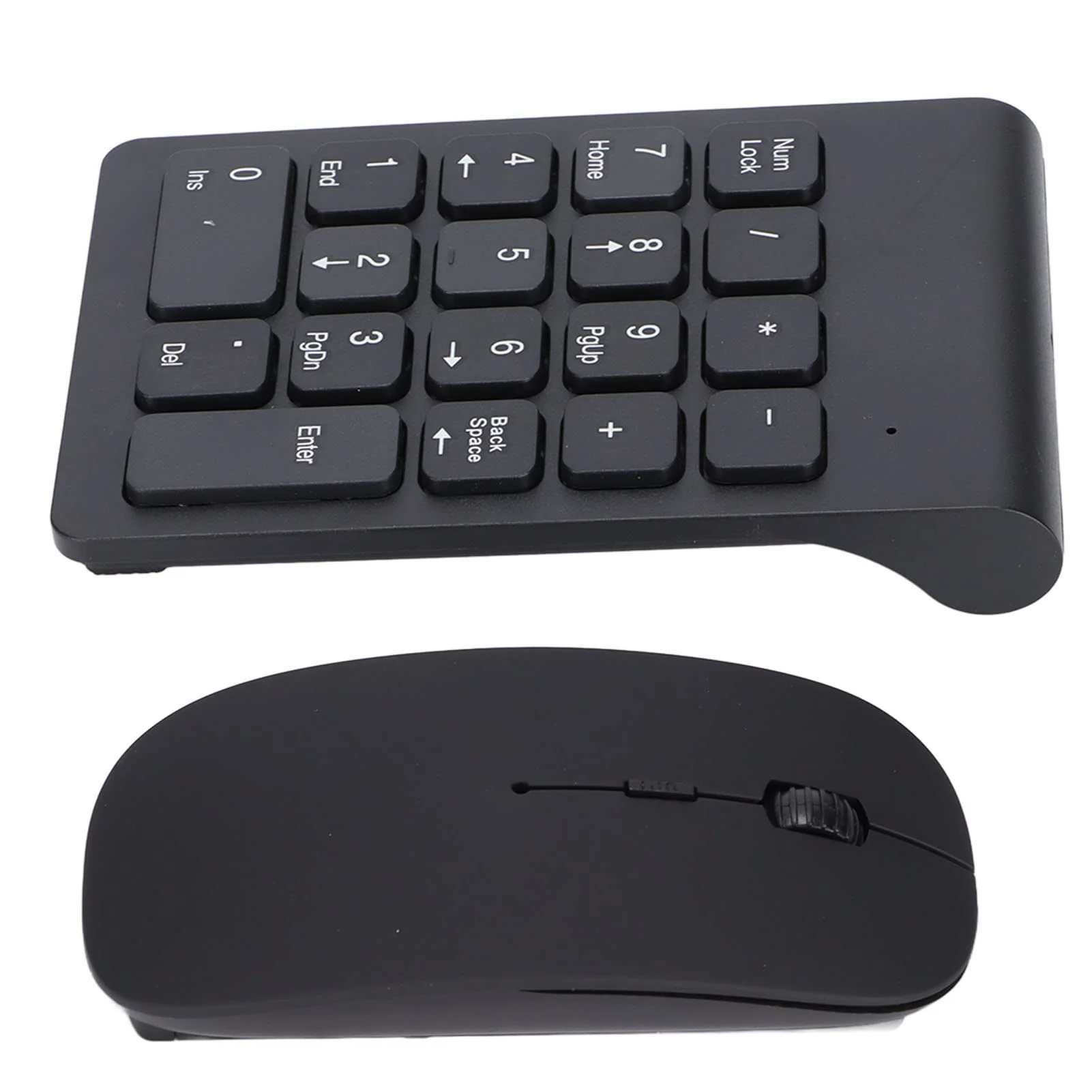 VBESTLIFE Wireless Nummernblock mit Mäusen, 2,4 GHz Wireless 18 Tasten Tastennummernblock 1200 DPI Ultradünne Maus Combo Plug and Play Nummernblock für Home Office - Image 7