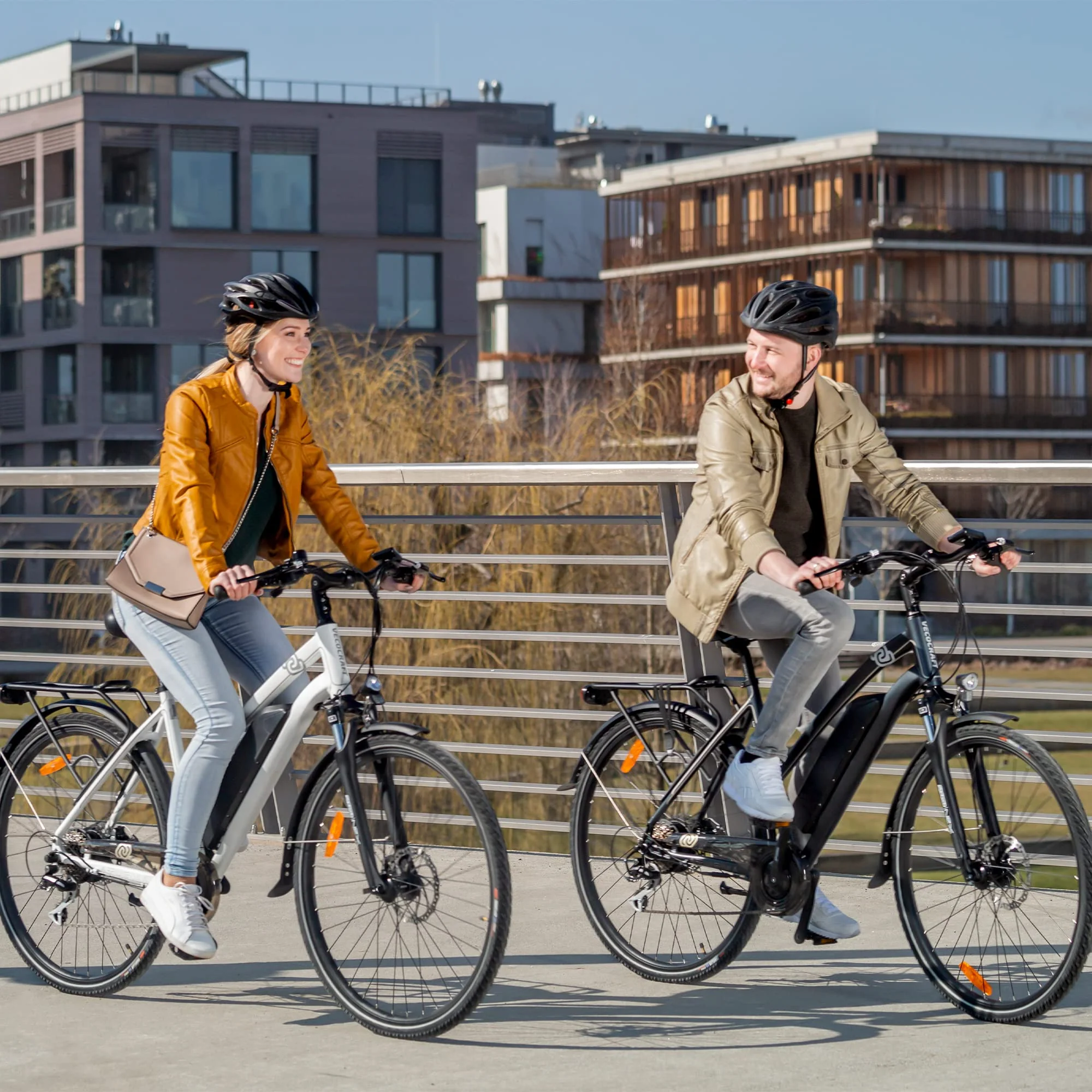 VecoCraft Athena E-Bike, e Bike Damen 28". Trekking Elektrofahrrad Herren Damen mit 36V 13Ah Akku, 250W-Heckmotor und 8-Gang-Getriebe, mit LCD Display, ebike Damen 28 Zoll - Image 4
