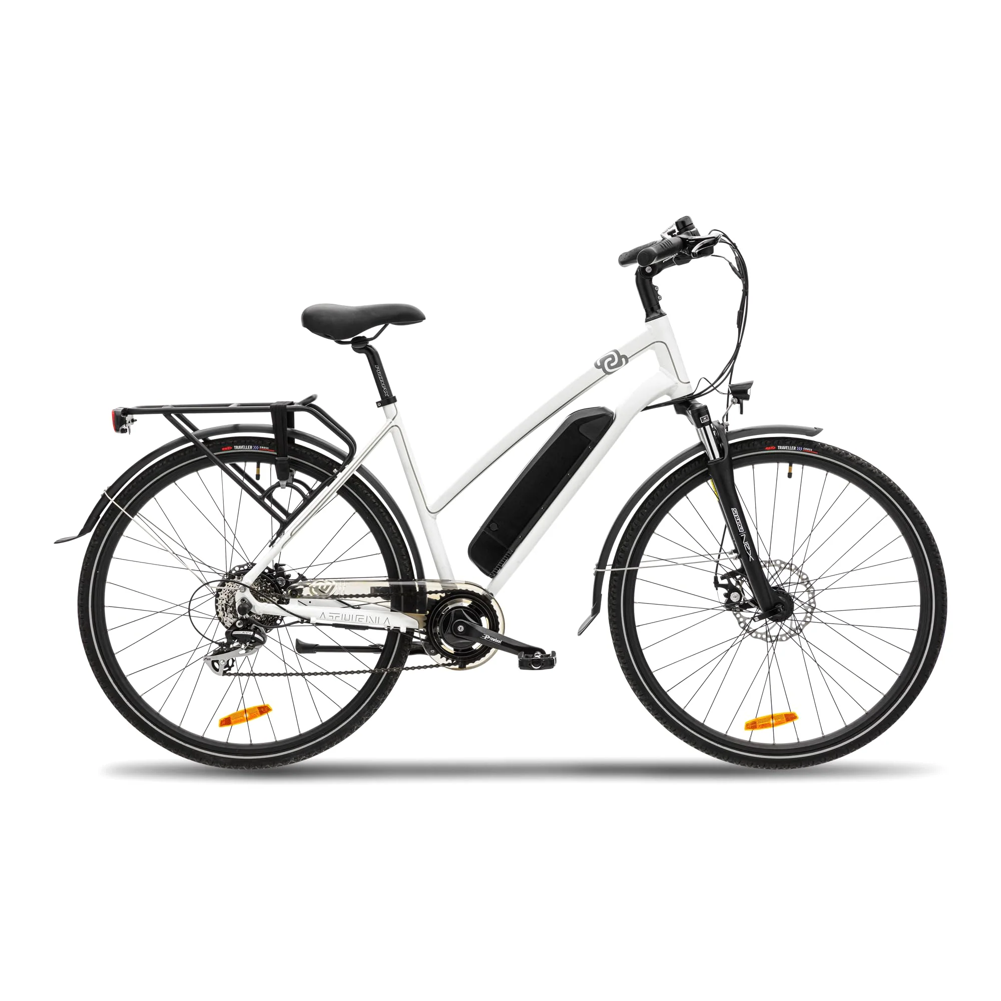 VecoCraft Athena E-Bike, e Bike Damen 28". Trekking Elektrofahrrad Herren Damen mit 36V 13Ah Akku, 250W-Heckmotor und 8-Gang-Getriebe, mit LCD Display, ebike Damen 28 Zoll - Image 5
