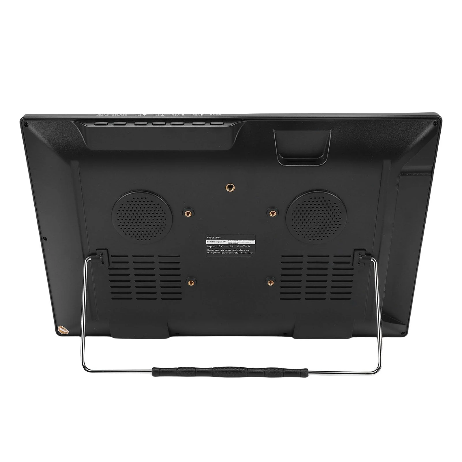 VELATEMOR Smarter 15,4-Zoll-Fernseher, für mit 1 GB DRAM, 8 GB Speicher, Unterstützt Netflix Prime Video, Bluetooth-Sprachfernbedienung, für Küche, Schlafzimmer, Badezimmer - Image 3