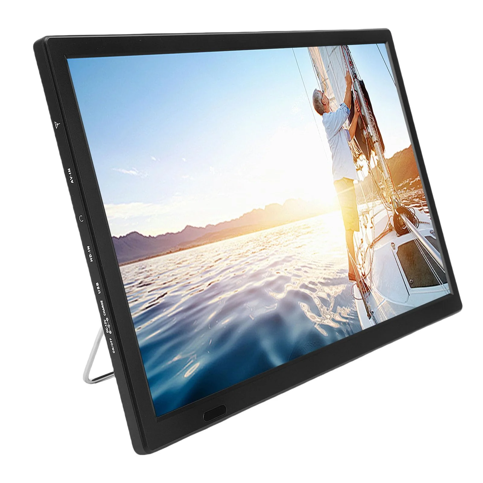 VELATEMOR Smarter 15,4-Zoll-Fernseher, für mit 1 GB DRAM, 8 GB Speicher, Unterstützt Netflix Prime Video, Bluetooth-Sprachfernbedienung, für Küche, Schlafzimmer, Badezimmer - Image 4