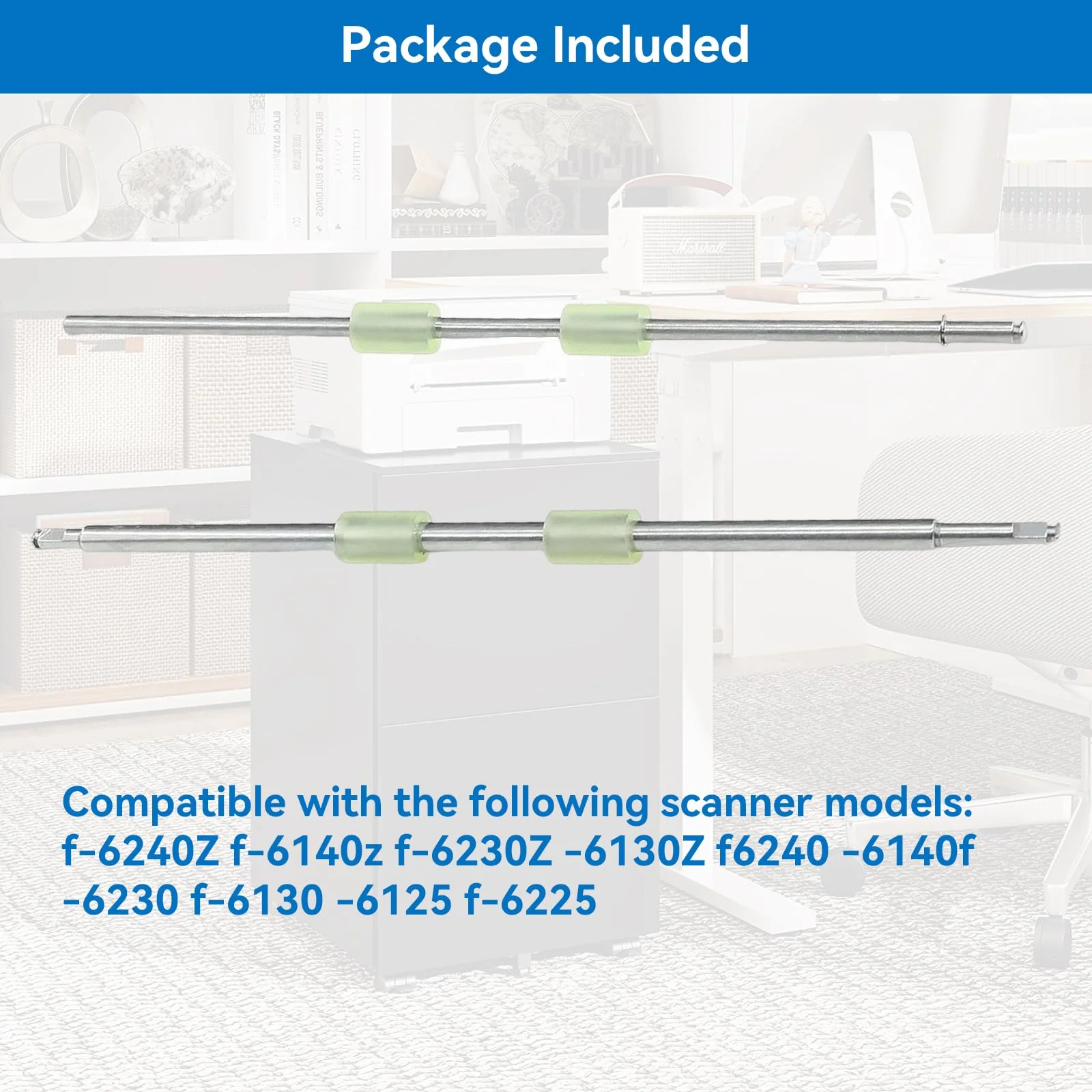 Verbessertes Vorschubrollen-Set mit Schaft, kompatibel mit Fujitsu Fi-6240Z Fi-6140Z Fi-6230Z Fi-6130Z Fi-6240 Fi-6140 Fi-6230 Fi-6130 Fi-6125 Fi-6225, Ersatzteile für PA03540-Y075 2 Stück - Image 6