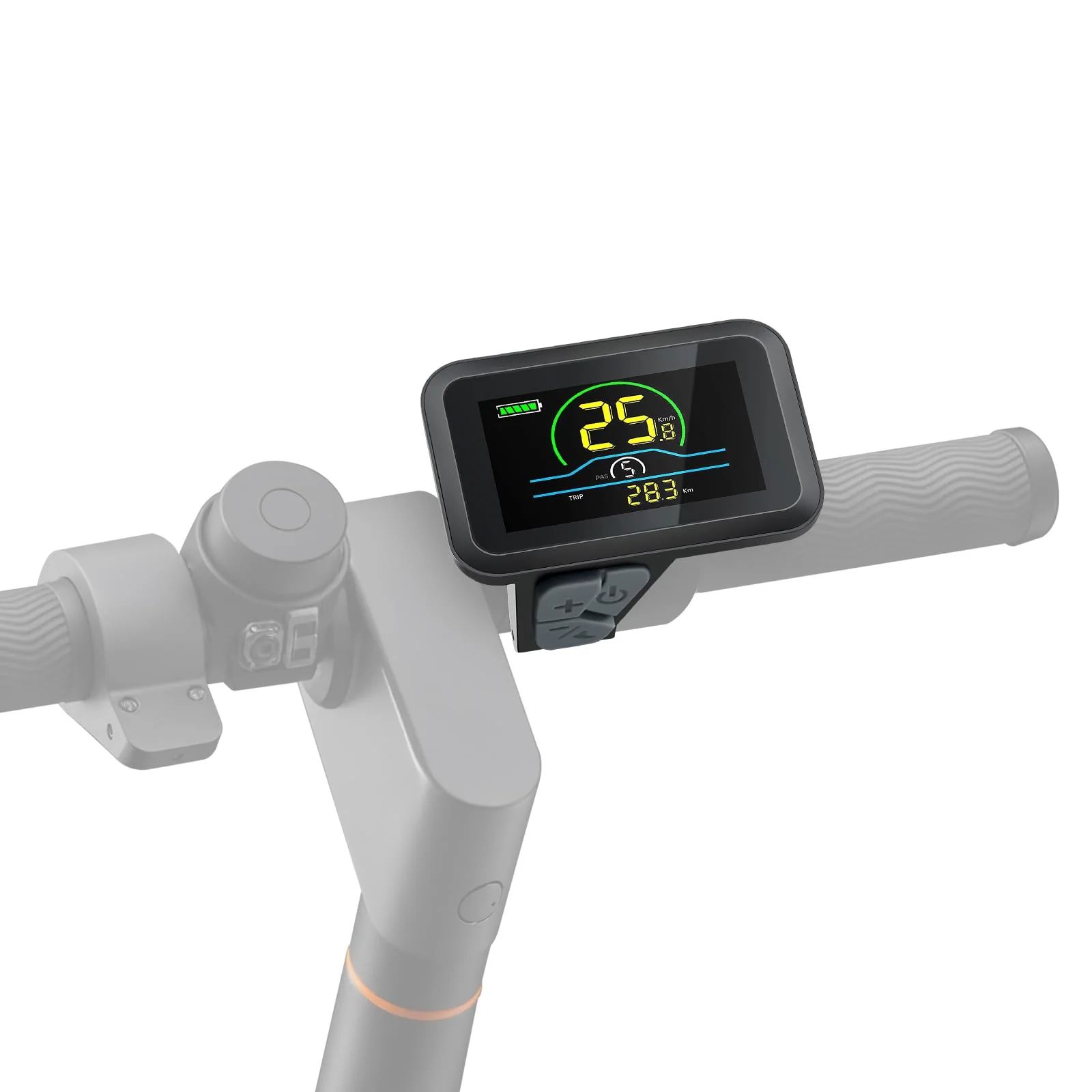 VEVOR 1000 W Elektro-Fahrrad Kit, 48 V 420 U/min φ650mm Vorderrad-E-Bike-Nabenmotorsatz mit verbessertem Geschwindigkeitsregler, Gasgriffsatz, LCD-Display und PAS-System für Rennrad - Image 2
