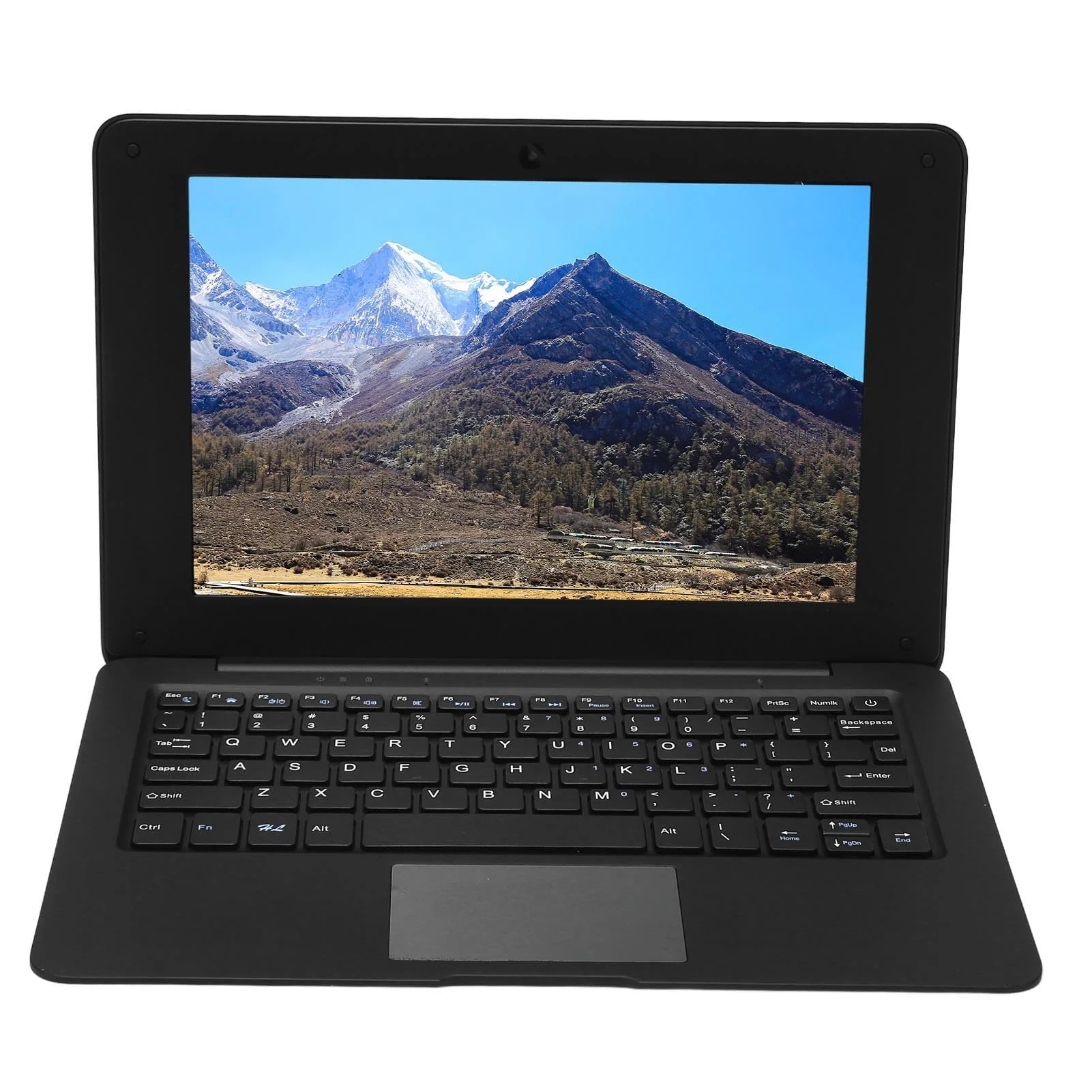 Vikye Laptop-Computer, 10,1'' LCD, 3 GB RAM, 64 GB ROM Notebook, 2,4 GHz Dual-Core-CPU, Business-Laptop für Win 10, 2500 MAh, für Büro, Reisen, Zuhause (EU-Stecker 3G+64G) - Image 2