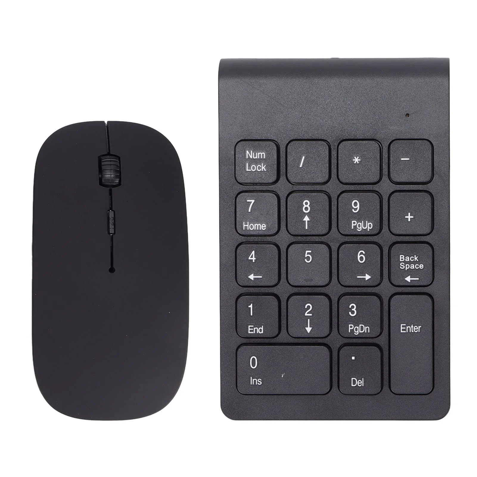 Vikye Nummernblock-Maus-Kombination, 2,4 GHz Kabellos, Plug-and-Play, 1200 DPI, Tragbare Größe, Breite Kompatibilität - Image 4