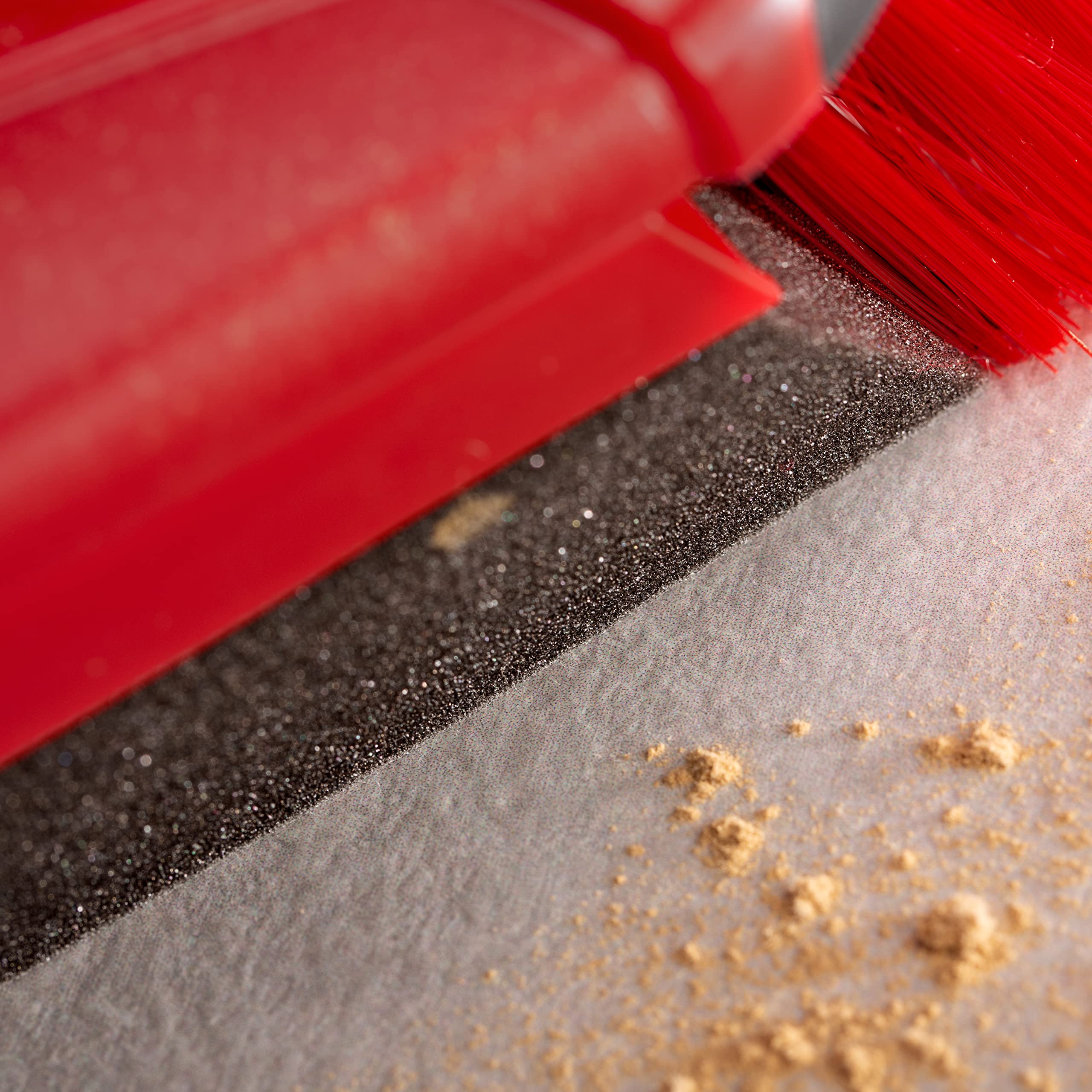 Vileda DuActiva Besen mit 3-TLG Stiel und 2in1 Kehrset, wirbelt Staub Nicht auf, Handfeger & Kehrschaufel, Besen mit Mikroschaum, Eco-Verpackung, mittel - Image 12