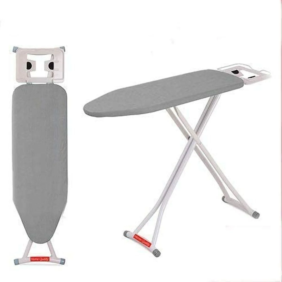 Vileda Express Rapid Bügelbrettbezug für Dampfbügelstation, metallisierte und wärmereflektierende Oberfläche für schnelleres Bügeln, Bügelbretter von 30-45cm x 110-130cm, Farbe Silber-Grau Metallic - Image 15