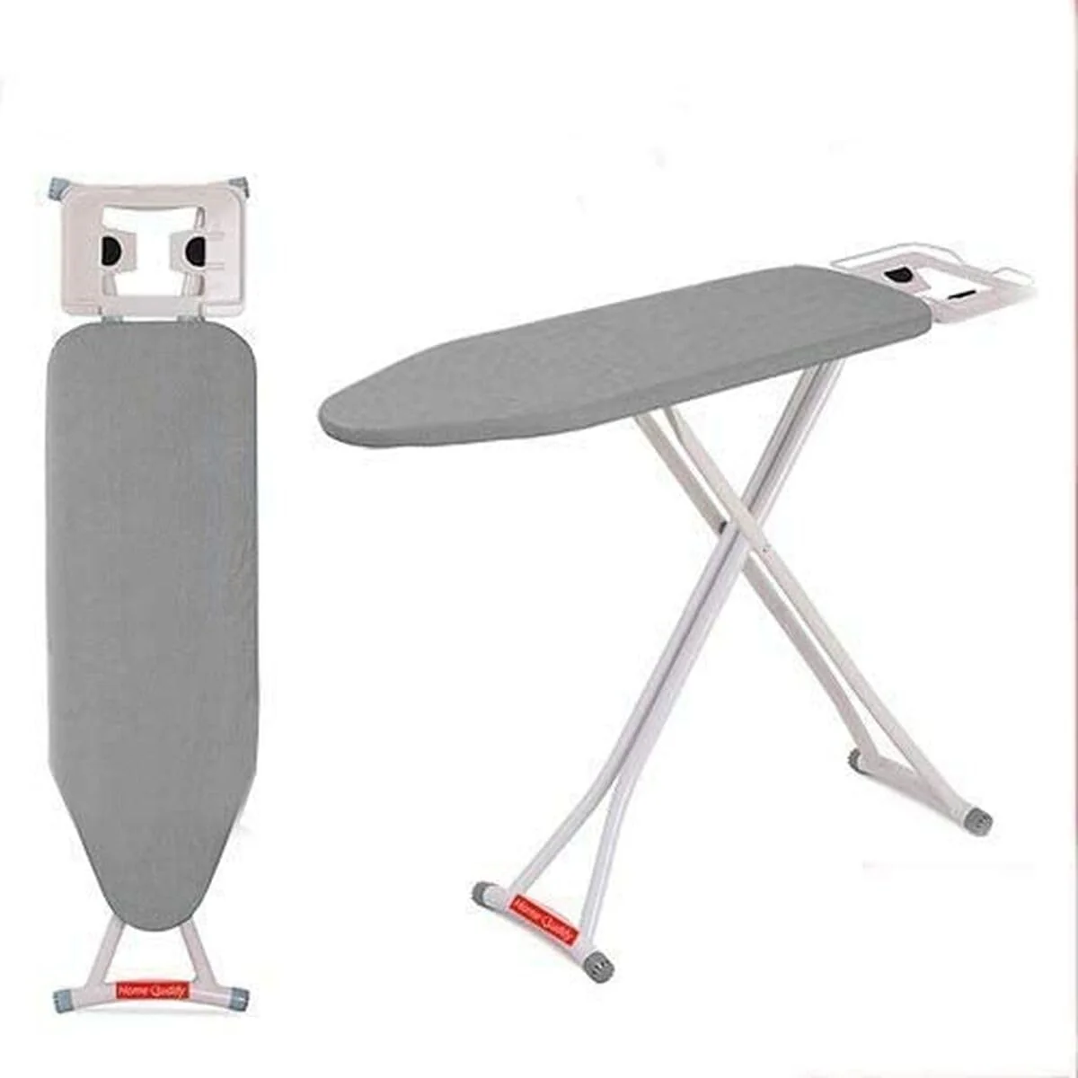Vileda Express Rapid Bügelbrettbezug für Dampfbügelstation, metallisierte und wärmereflektierende Oberfläche für schnelleres Bügeln, Bügelbretter von 30-45cm x 110-130cm, Farbe Silber-Grau Metallic - Image 18