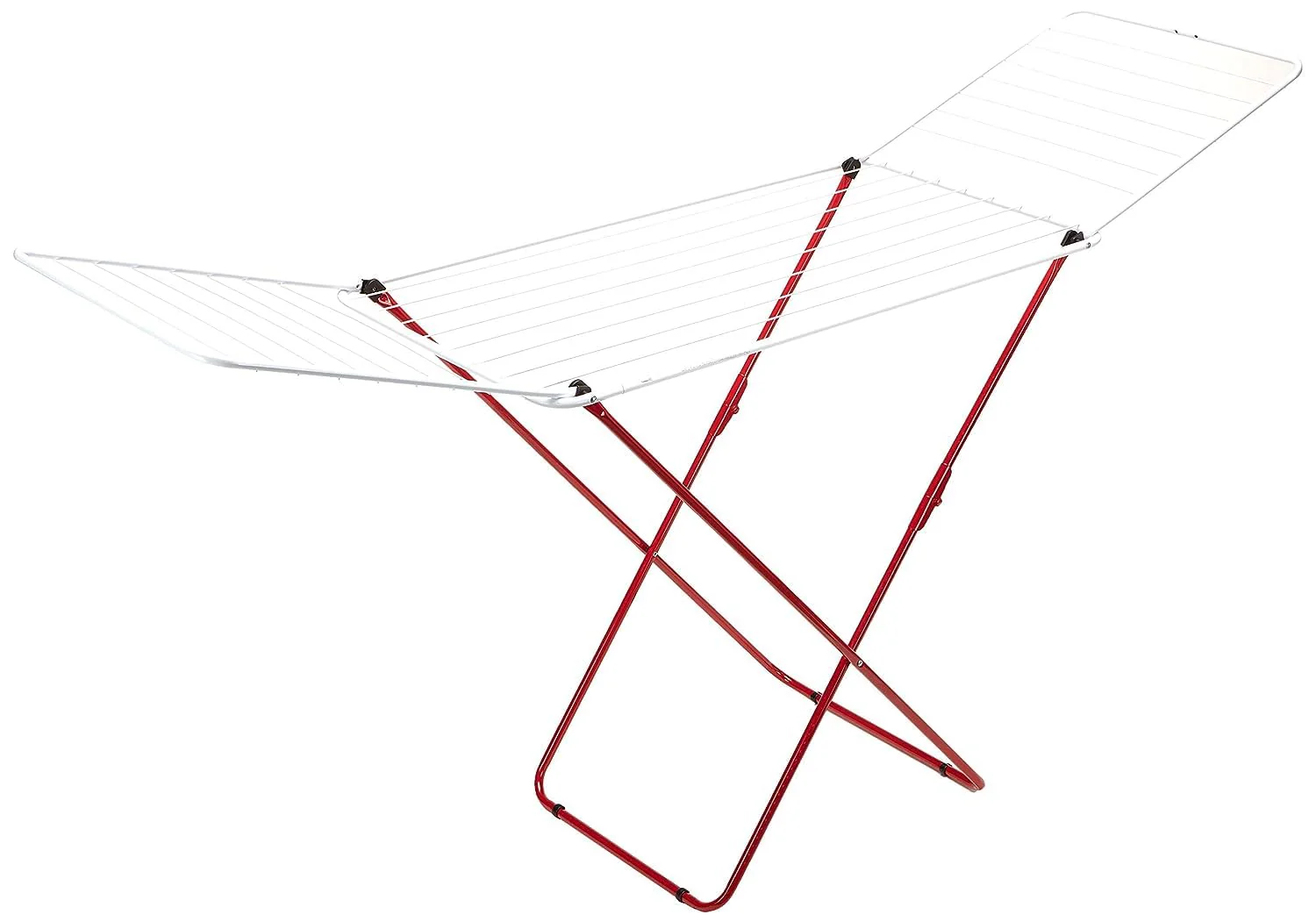 Vileda GimiTop Wäscheständer aus Stahl, 20 Meter Leinenlänge, weiß - Image 5