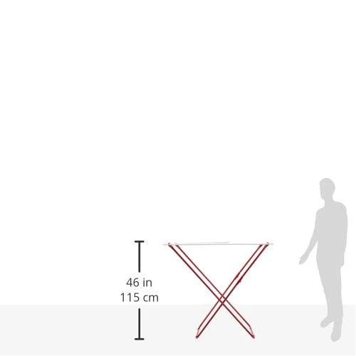 Vileda GimiTop Wäscheständer aus Stahl, 20 Meter Leinenlänge, weiß - Image 7