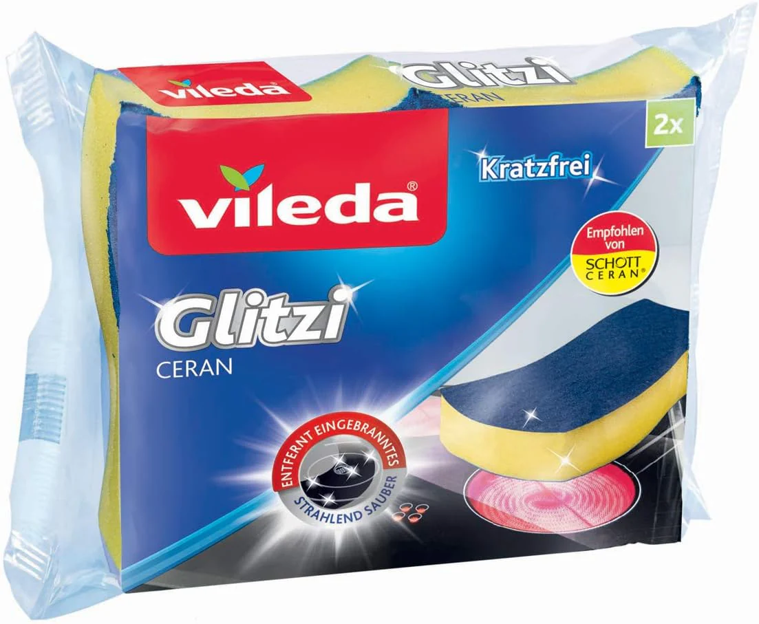 Vileda Glitzi Ceran Reinigungsschwamm, (1 x 2 Stück) - Image 3