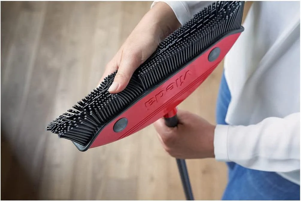 Vileda Multi Besen, mit Teleskopstiel, Kautschukborsten, gegen Tierhaare, Stiellänge 75–130 cm, für alle Böden, ideal auch für Teppiche - Image 10