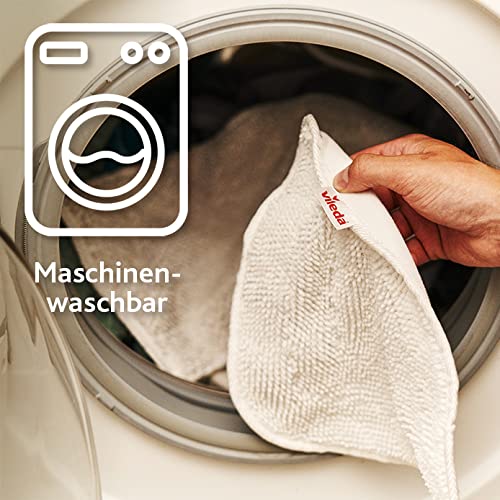 Vileda Steam Plus Dampfreiniger mit PowerPad und Mikrofaser-Ersatzbezug, entfernt bis zu 99,9% der Bakterien und Viren, für alle Böden, ideal für Teppiche, Eco-Verpackung - Image 2