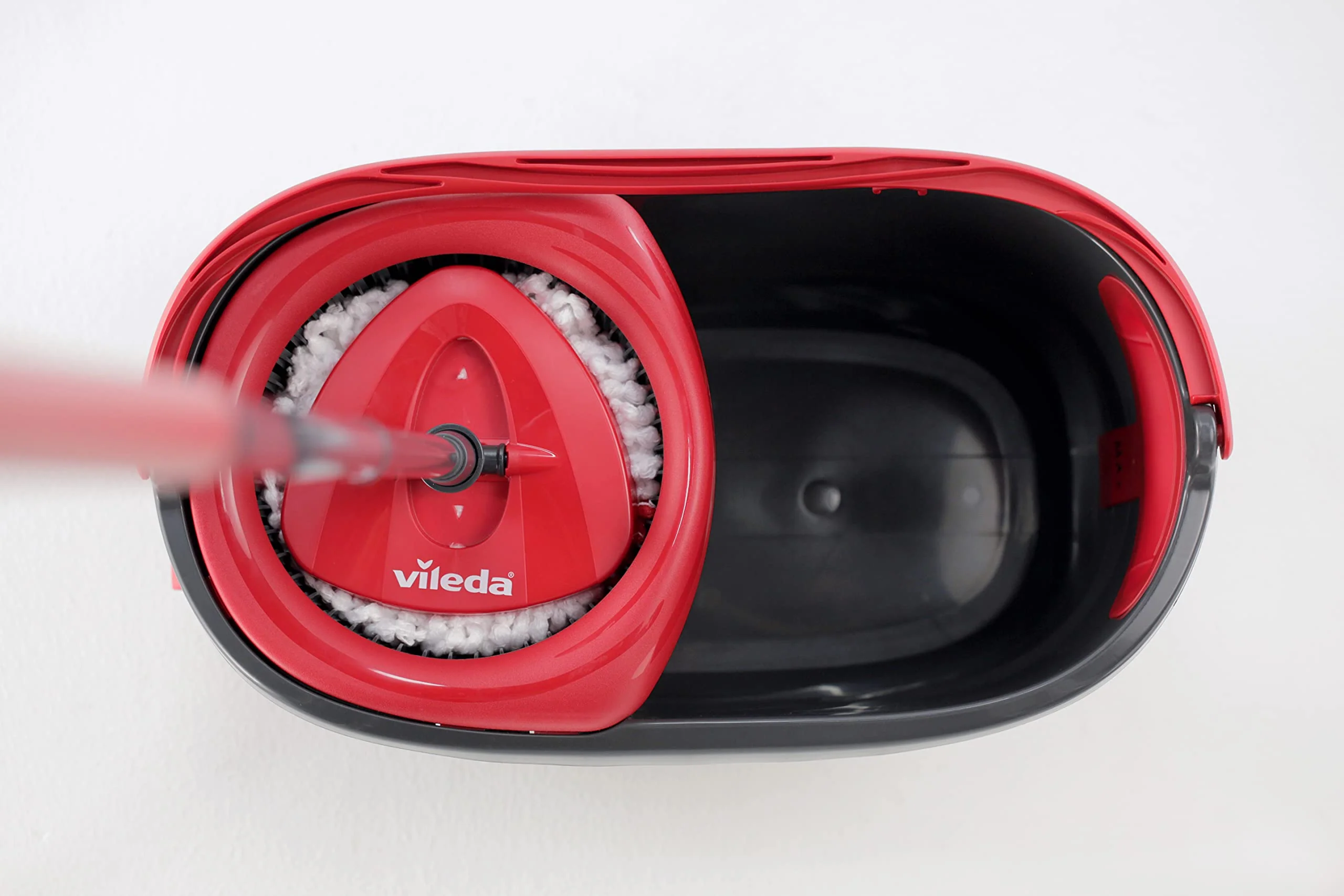 Vileda Turbo 3in1 Komplett Set, Wischmopp mit 3in1 Mikrofaser-Moppkopf, Eimer mit Schleuder, Teleskopstiel: 85 – 123 cm, entfernt 99% der Bakterien, nachhaltiges Wischsystem, Vileda Love it Clean - Image 6