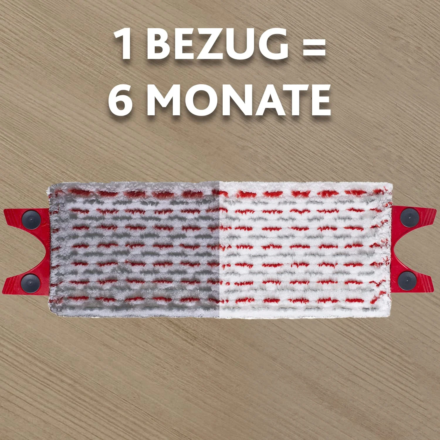 Vileda Ultramax 2in1 Bodenwischer Komplett Set, Wischmopp mit Stiel, Mikrofaserbezug und Eimer mit Powerpresse, für alle Hartböden, Eco-Verpackung - Image 3