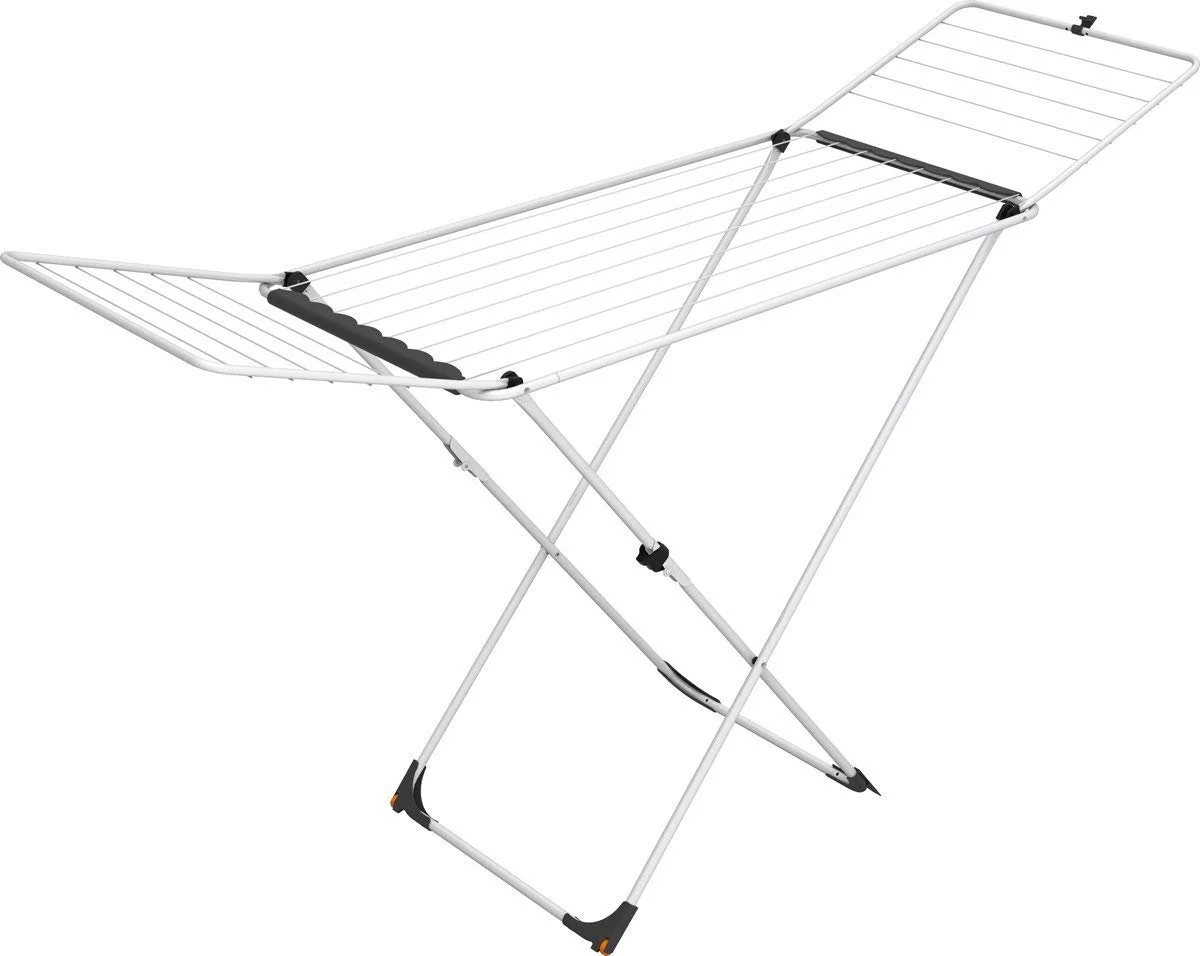 Vileda Universal Wäscheständer aus Stahl, 18 m Trockenleinenlänge, mit Rollen - Image 11