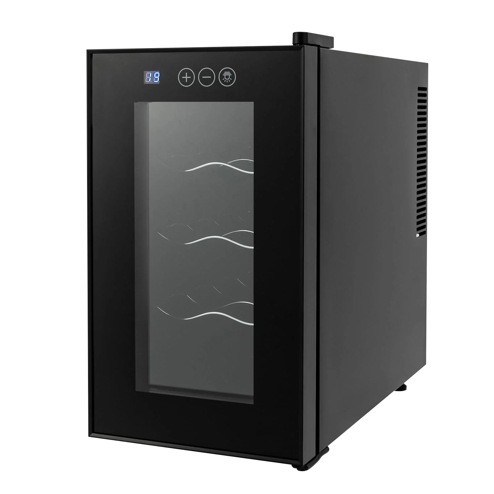 vinnyooc 8 Flaschen, Weinkühler, Weinkühler, Aufbewahrungsbox, freistehend, Kühlschrank, Weinkeller, Weinkeller, süßer Wein, für Zuhause, im Büro, Hotel - Image 8