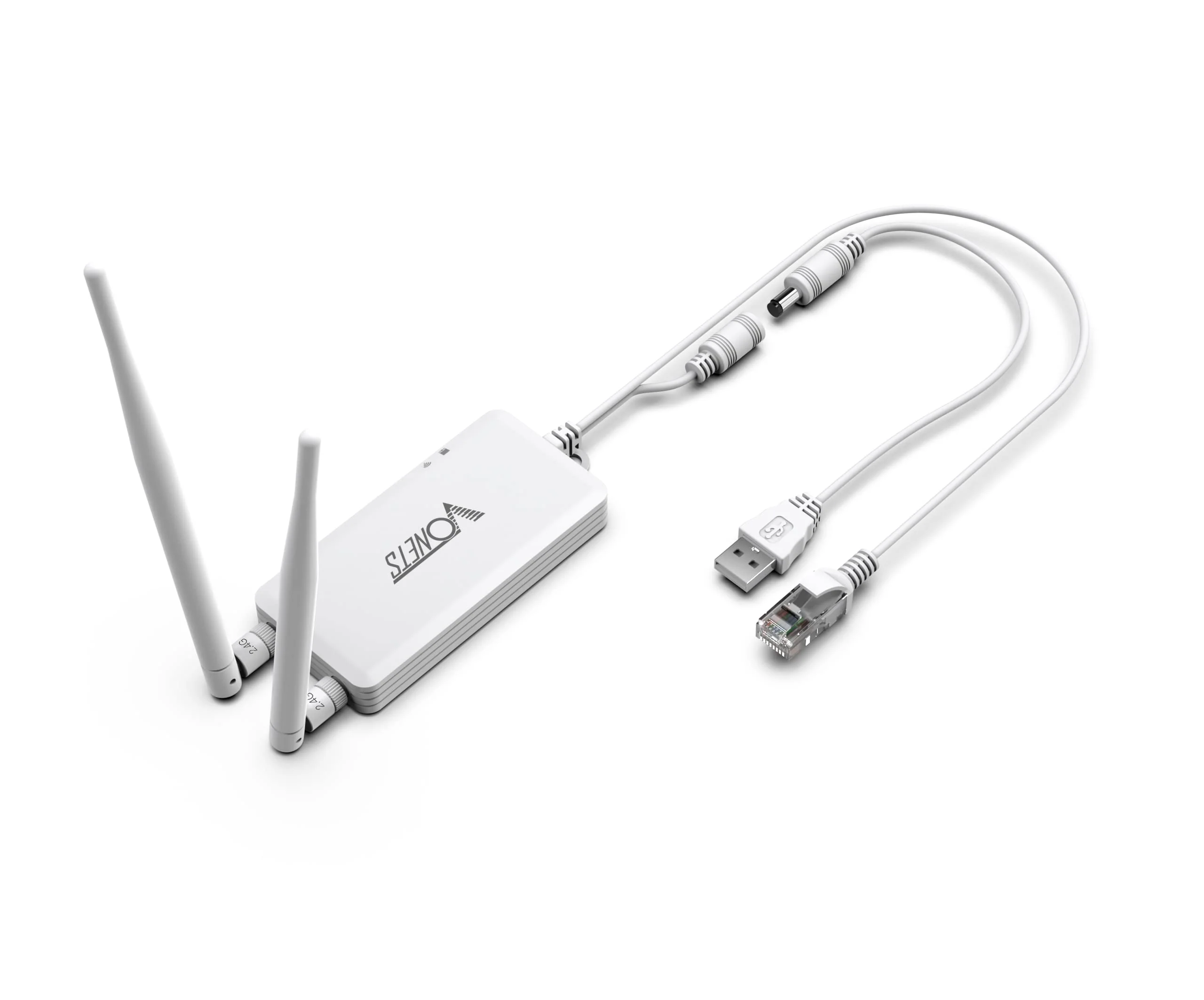 Vonets VAP11S 2,4 GHz industrieller Mini-WLAN-Router, Wireless Bridge/Repeater, 2 RJ45-Ethernet-Ports und 2 Externe Antennen, unterstützt elektronische Waagen, SPS und andere Anwendungen - Image 5